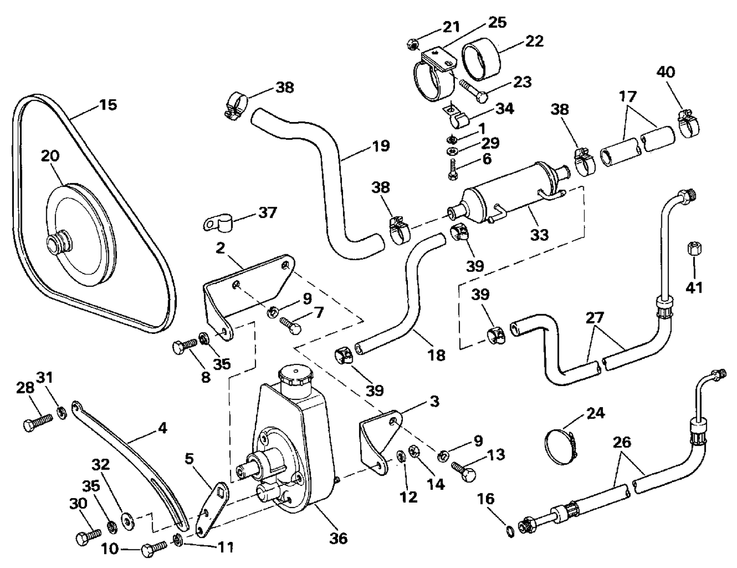 POWER STEERING PUMP