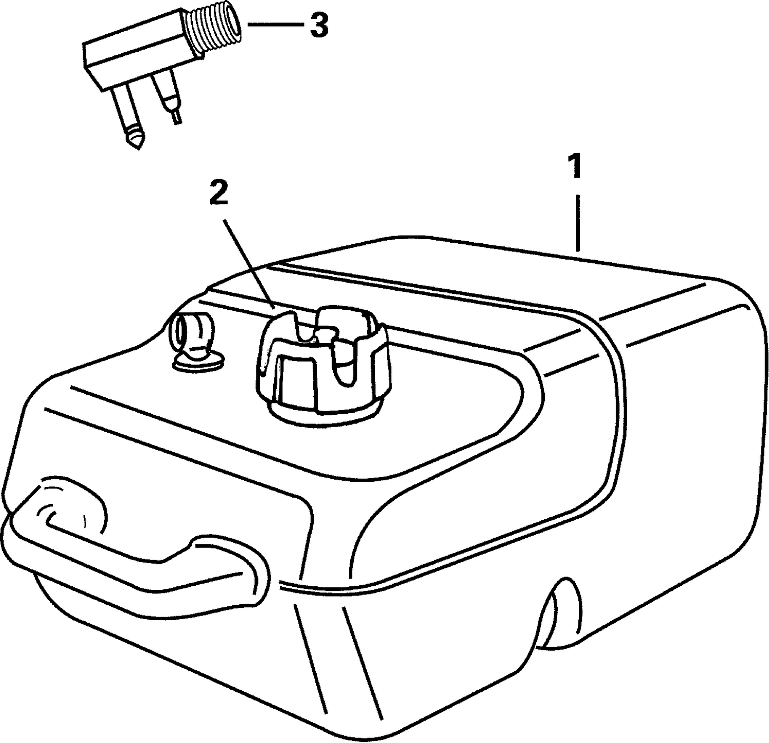 FUEL TANK - 6 GALLON