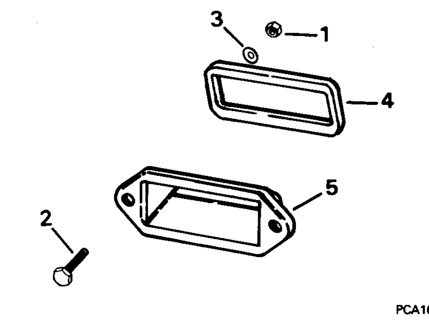 HANDLE KIT - 40 THRU 50