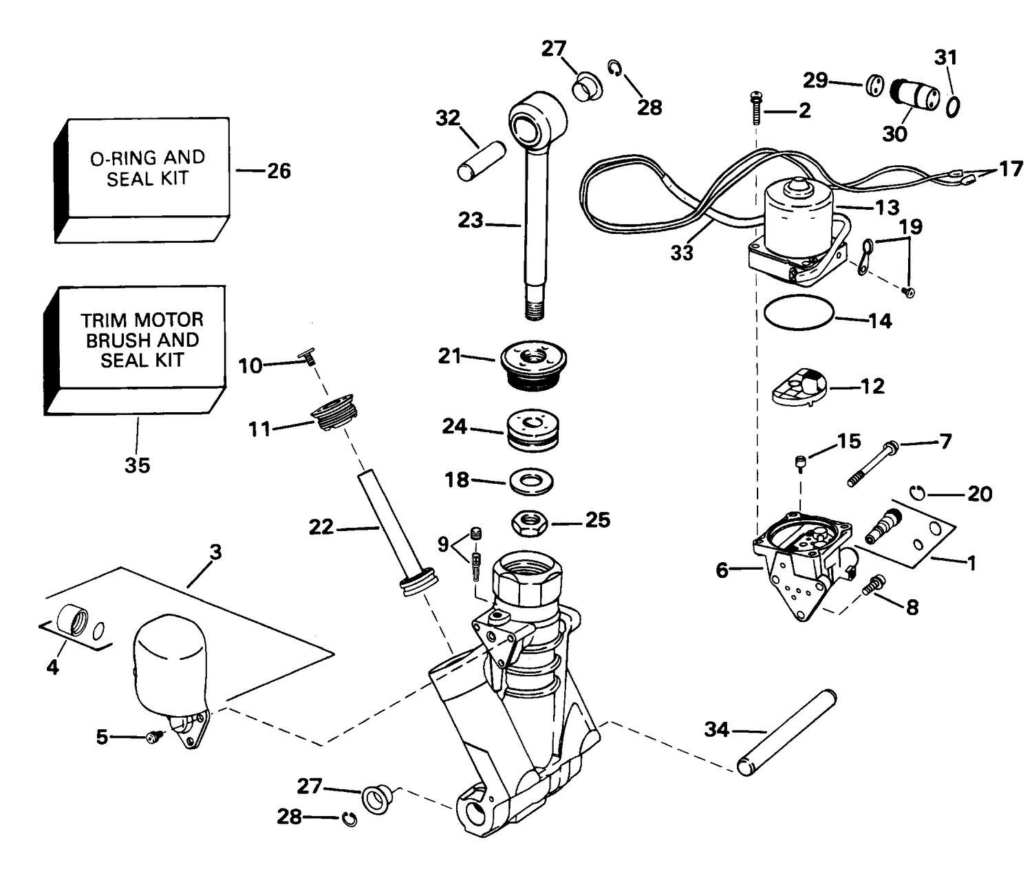 POWER TRIM/TILT HYDRAULIC ASSEMBLY