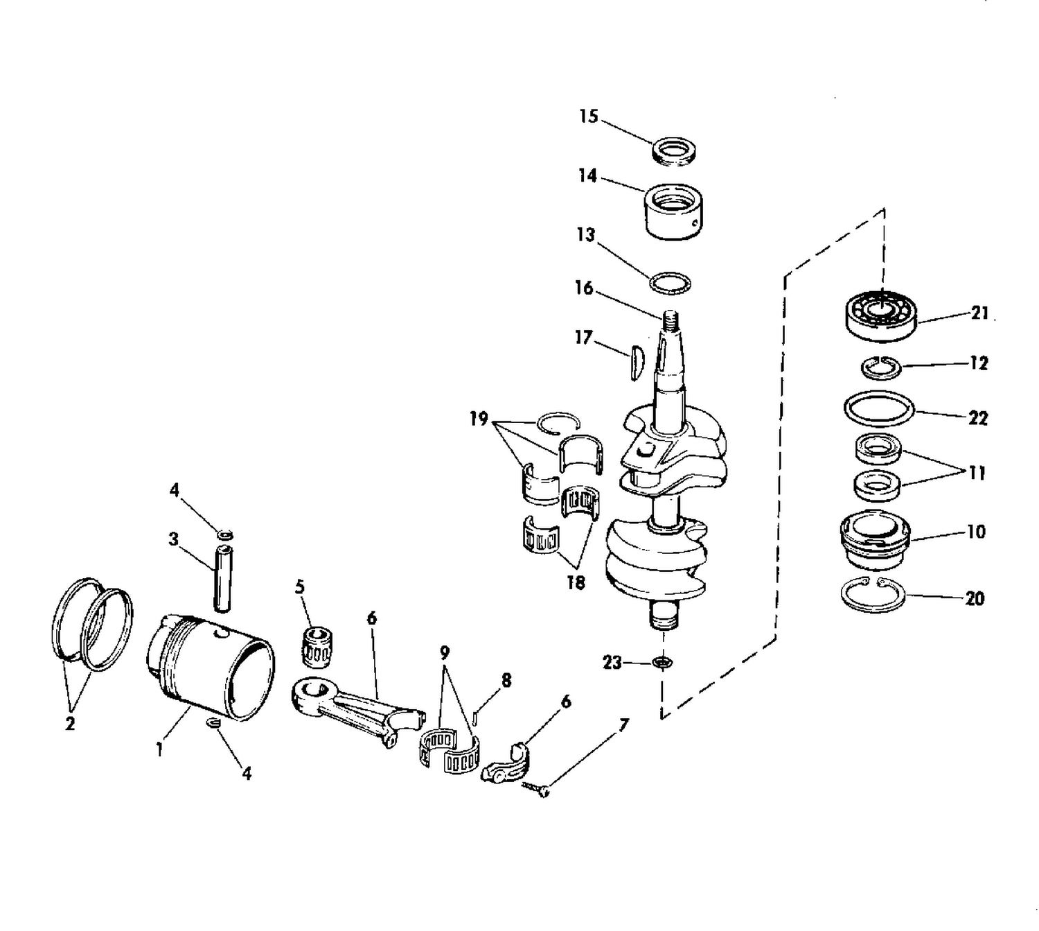 CRANKSHAFT & PISTON
