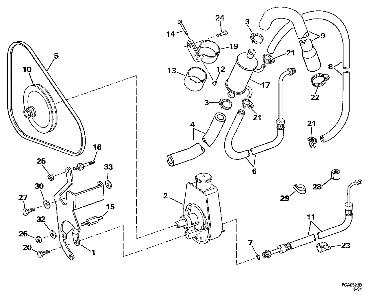 POWER STEERING PUMP