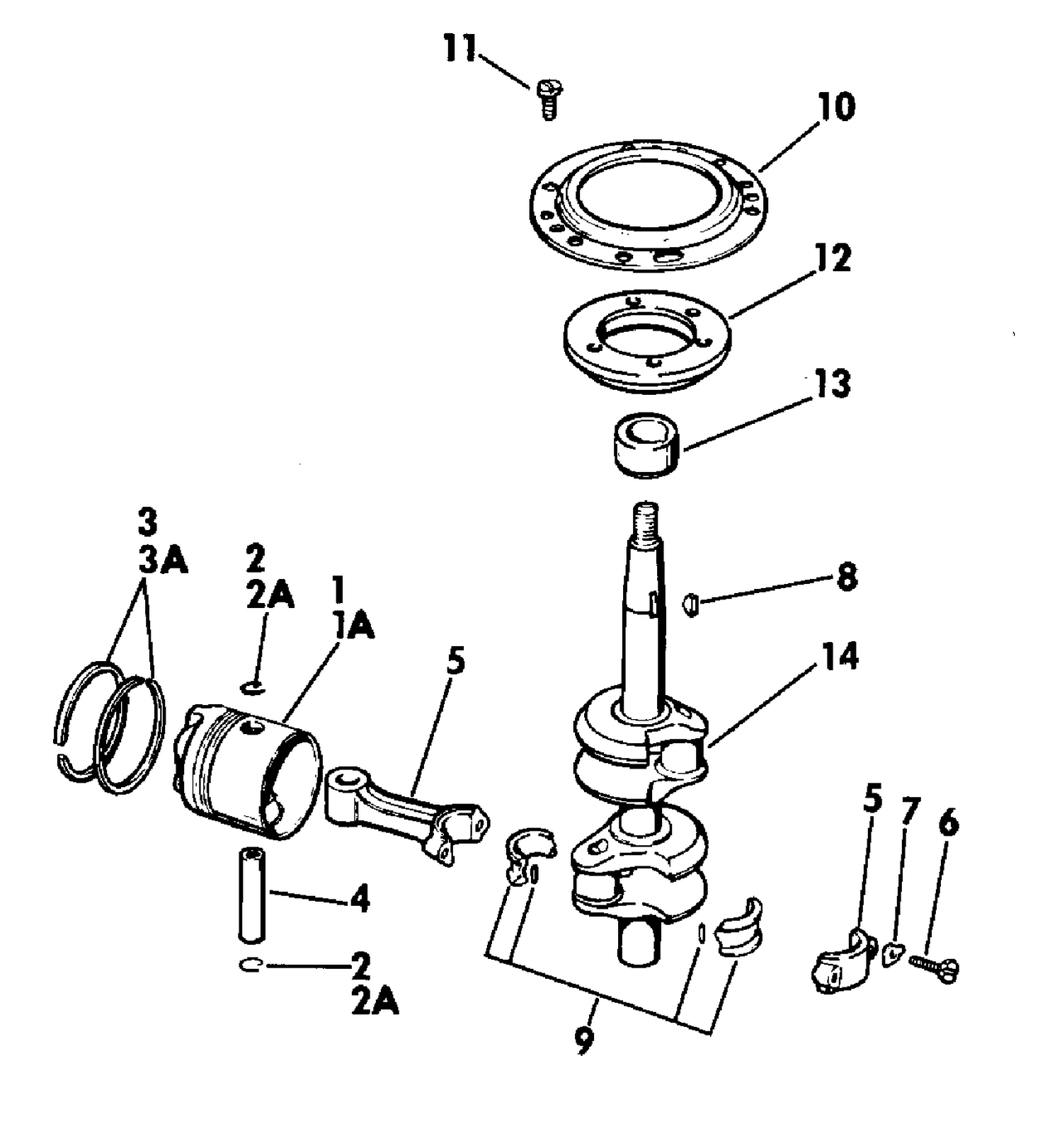 CRANKSHAFT & PISTON