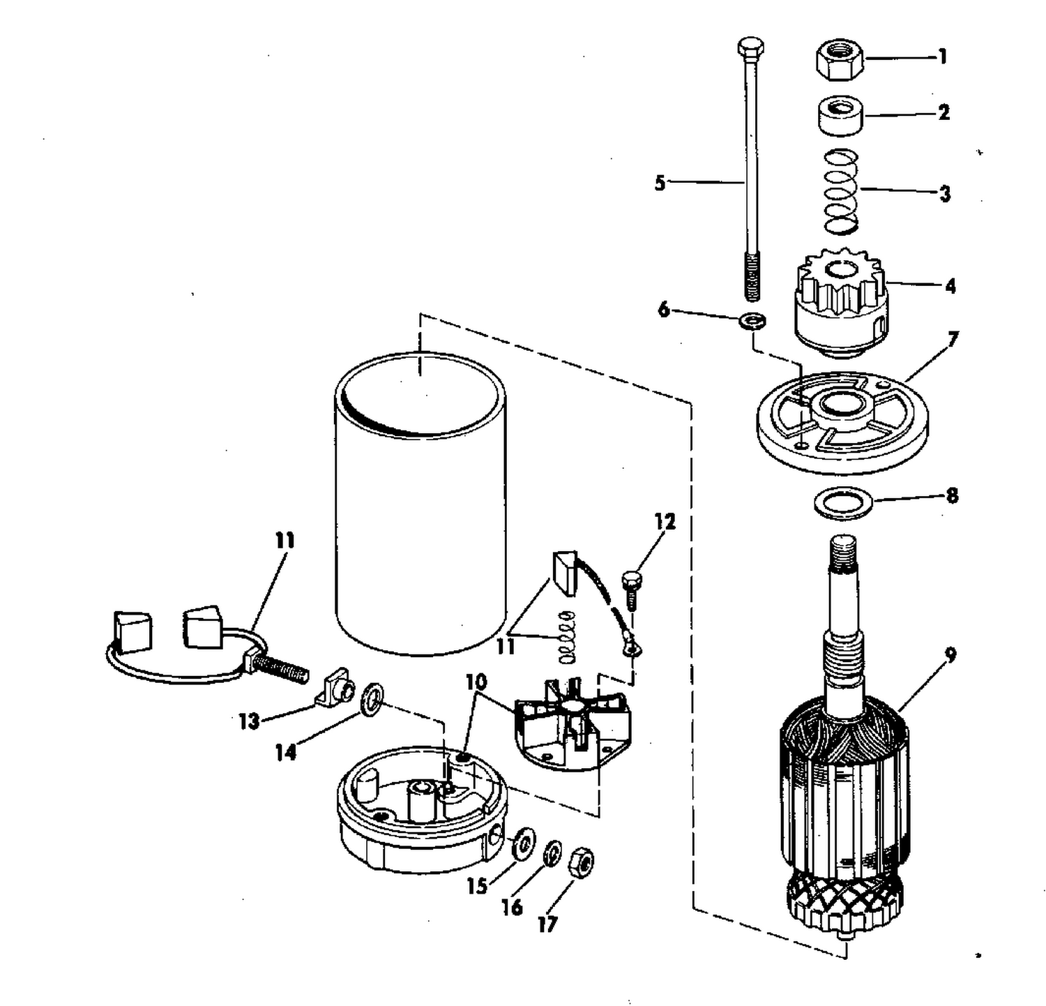 ELECTRIC STARTER AMERICAN BOSCH 10629-23-M030SM