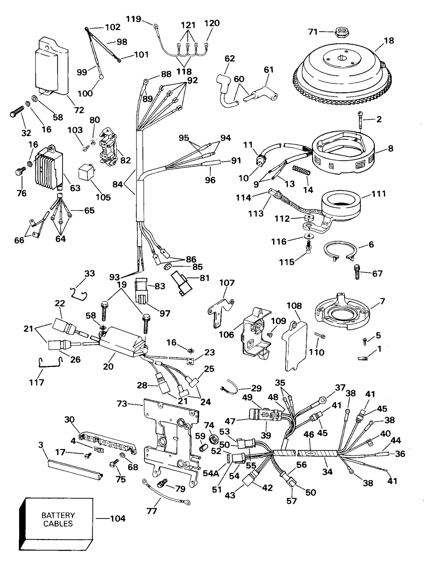 IGNITION SYSTEM - ELECTRIC START