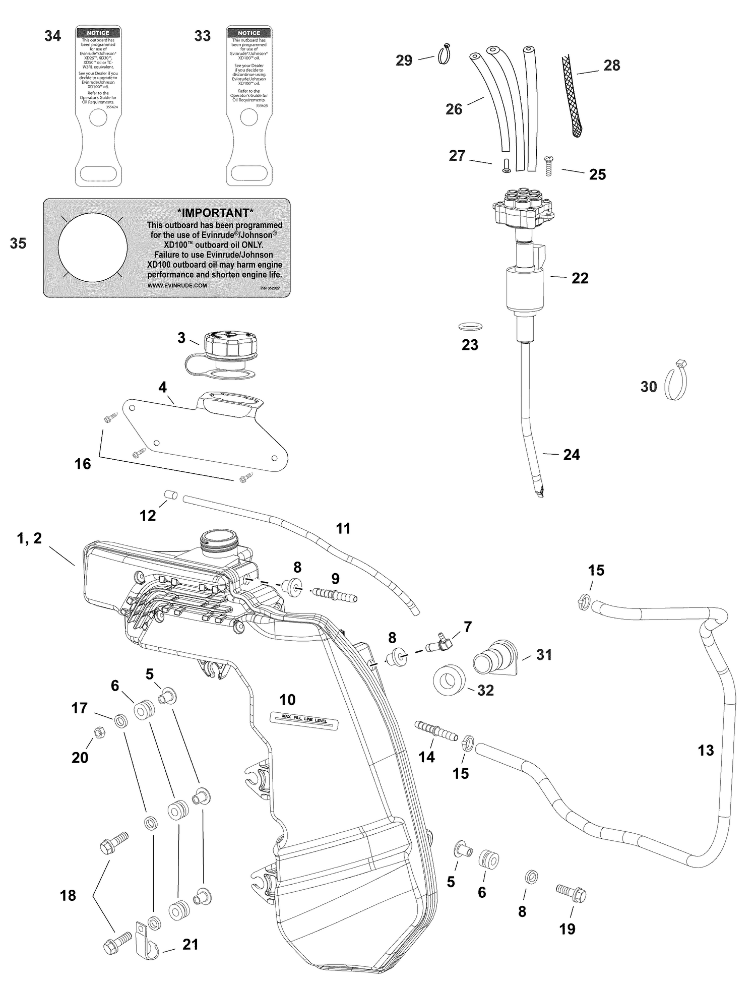 03-6_OIL TANK & PUMP (Pontoon Series)
