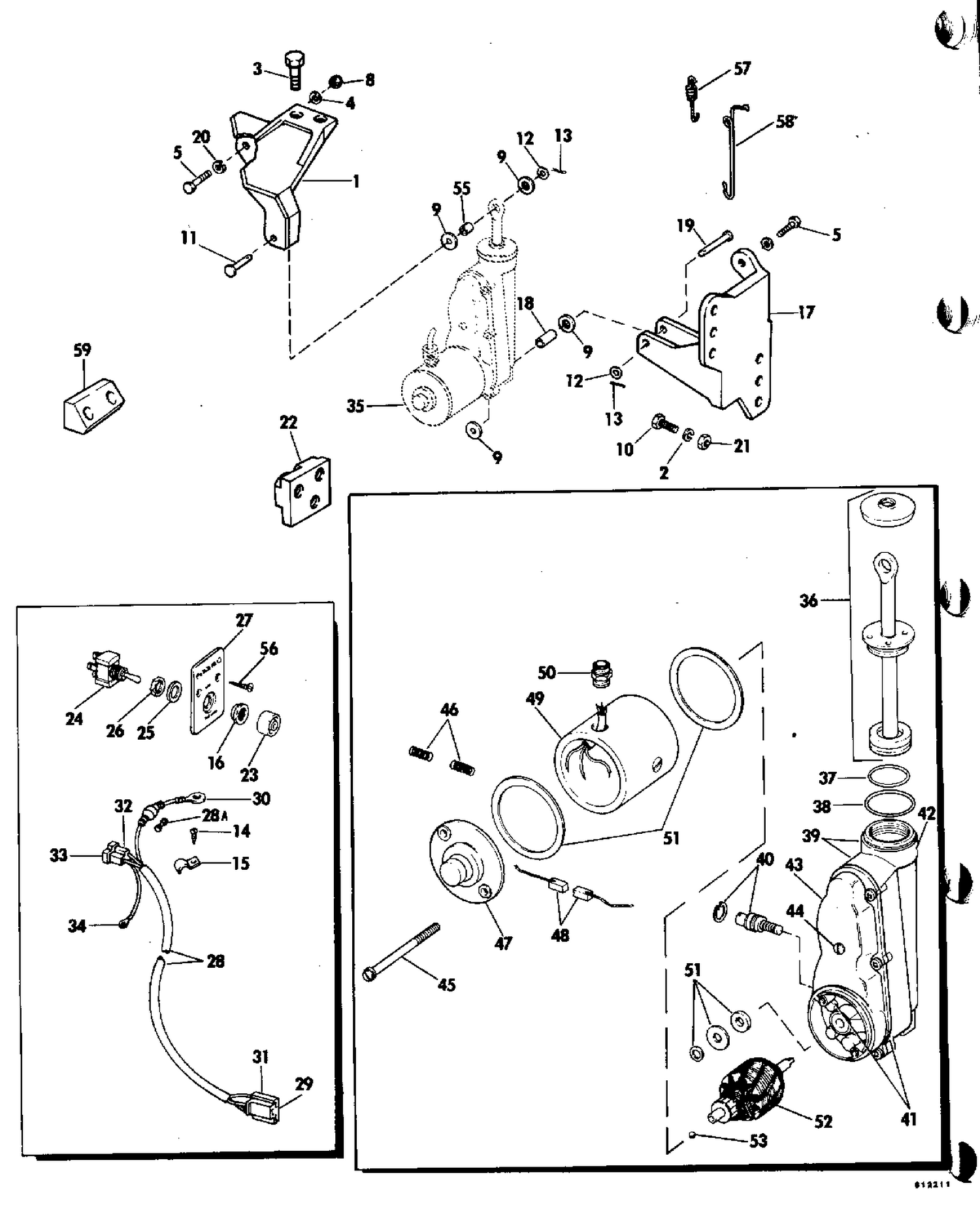 POWER TILT KIT 25-35 ELECTRIC