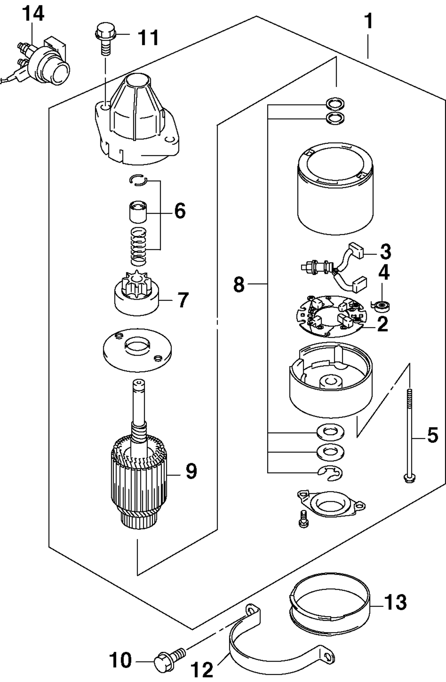 STARTER MOTOR