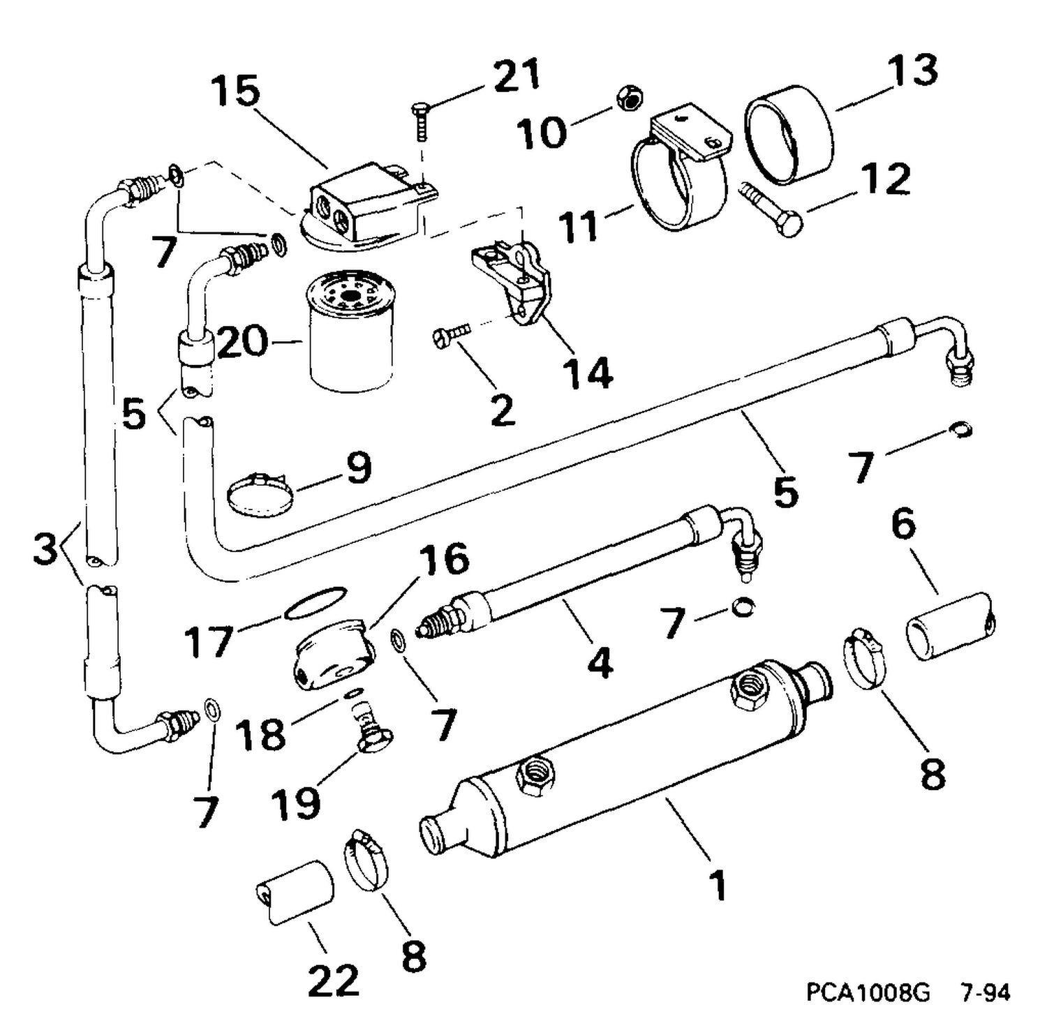 OIL SYSTEM (58FBPNC MODELS ONLY)