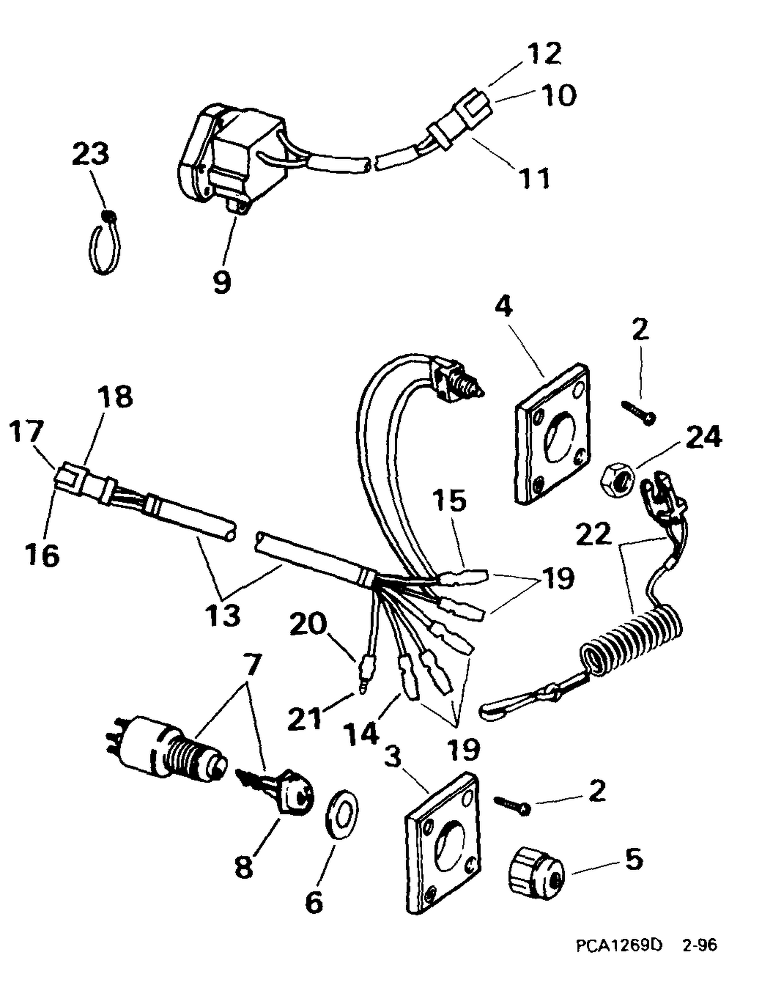 IGNITION SWITCH & REMOTE STOP SWITCH