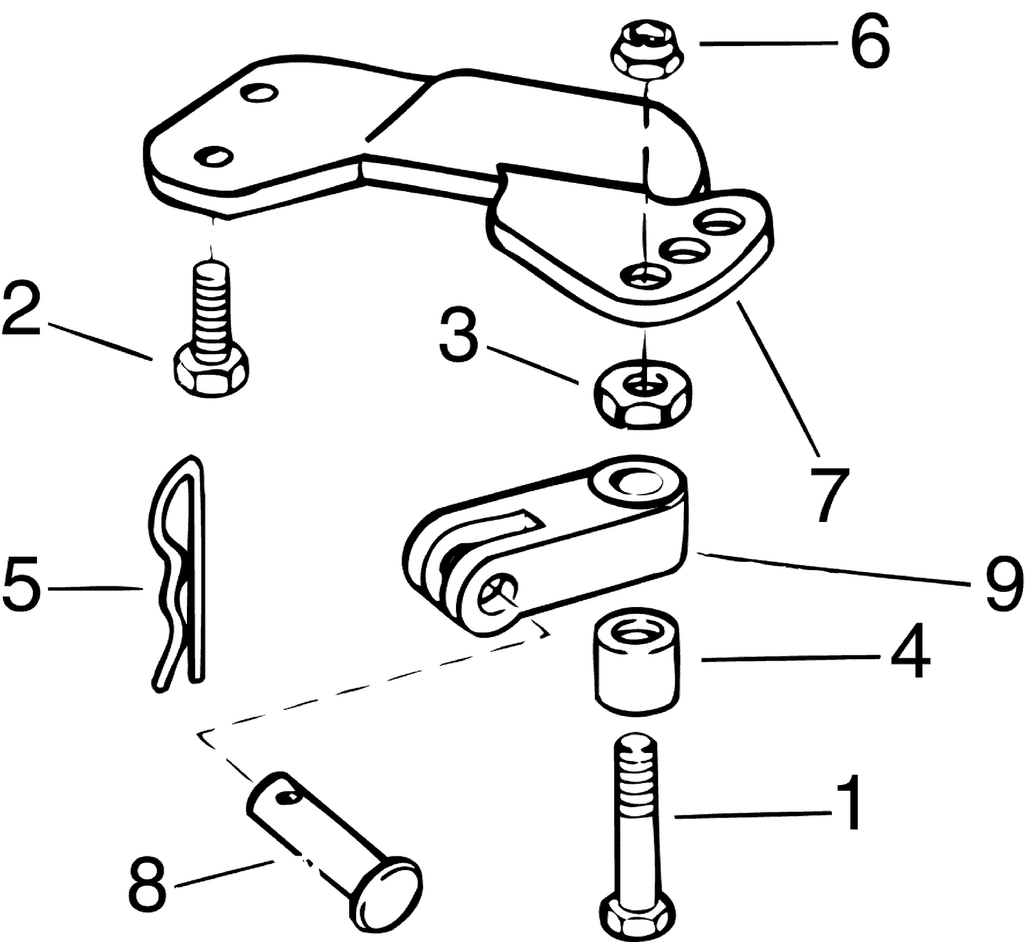 CONNECTOR KIT - 6,8 HP (2-Stroke)