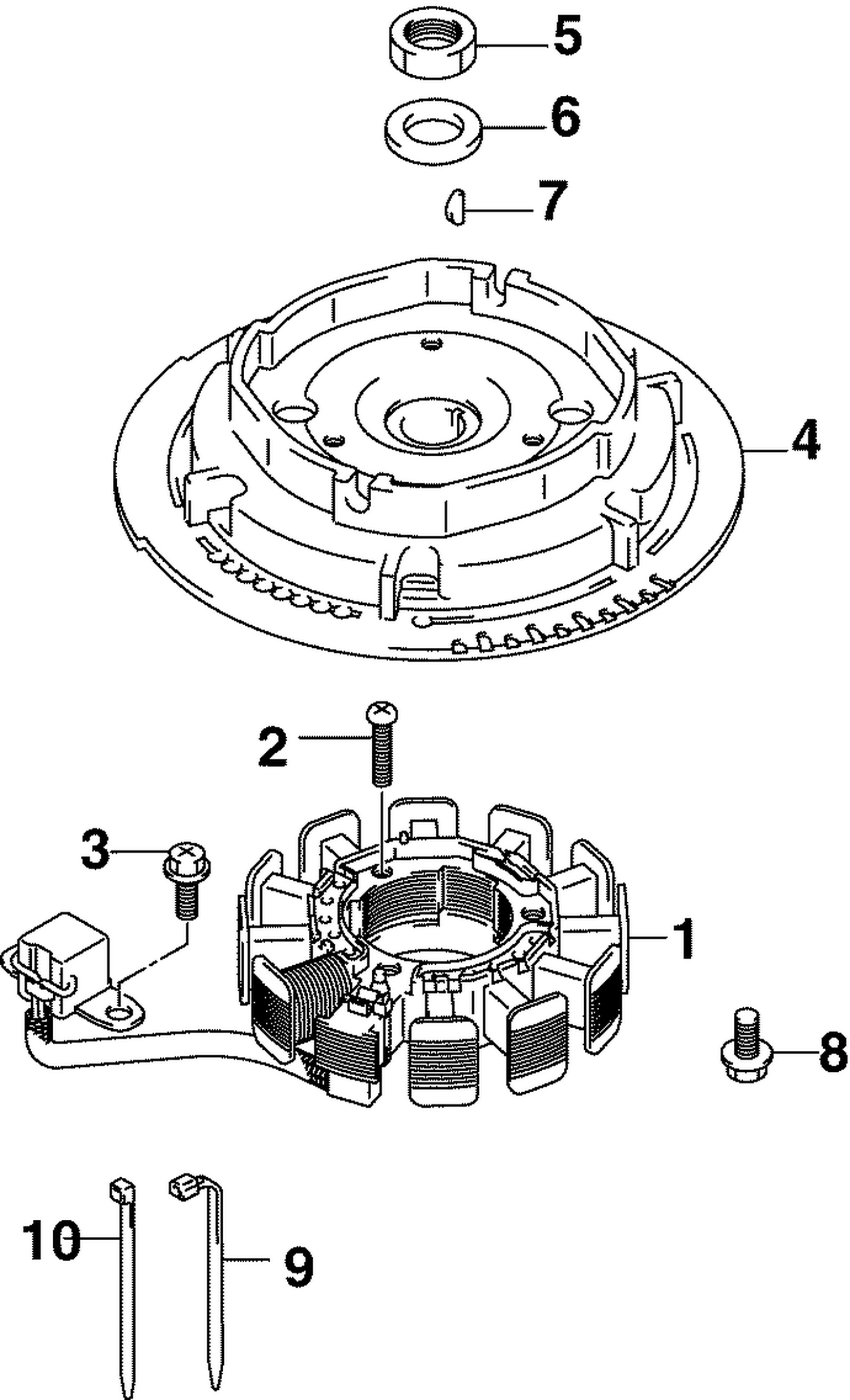 FLYWHEEL & STATOR