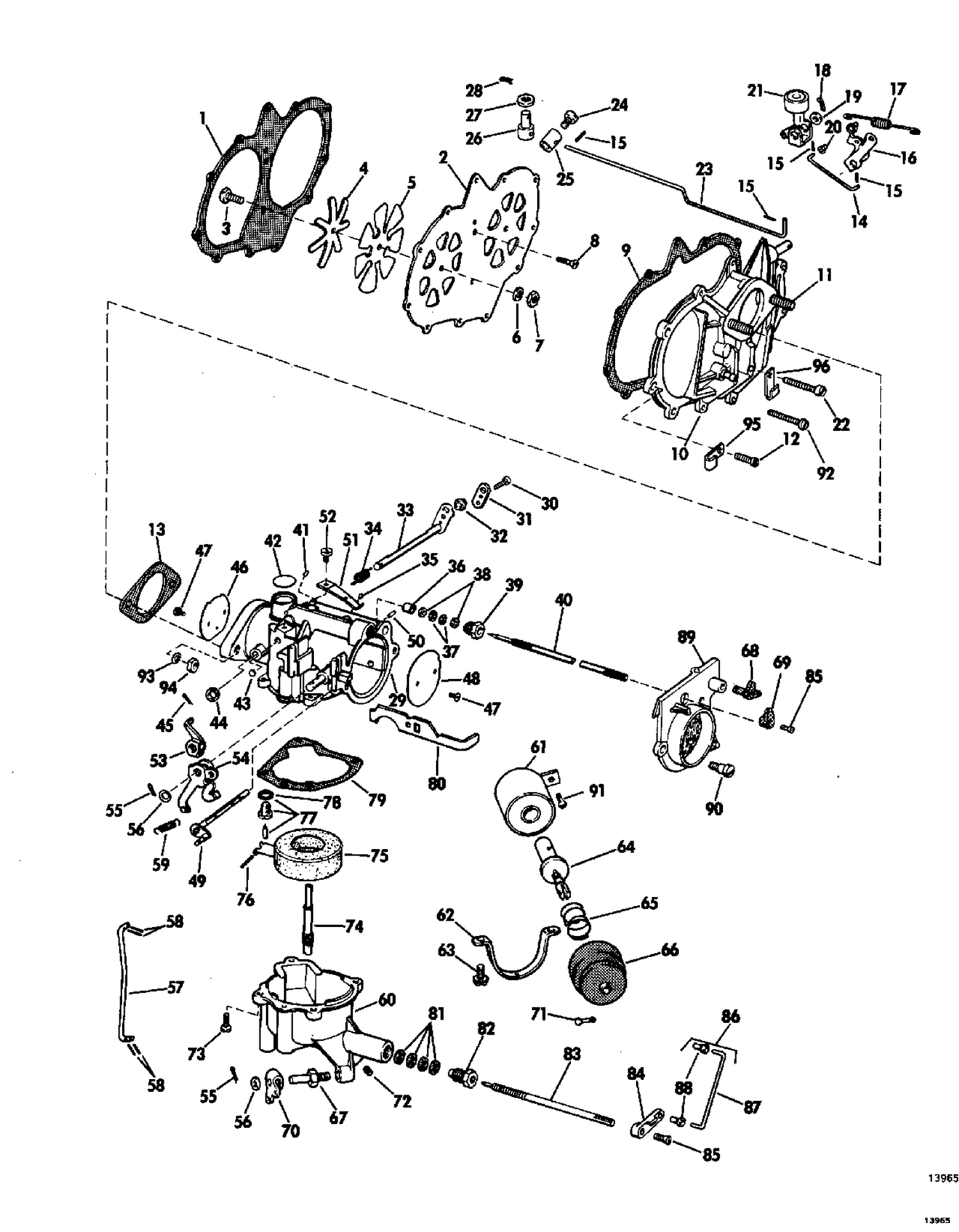 CARBURETOR GROUP ELECTRIC START