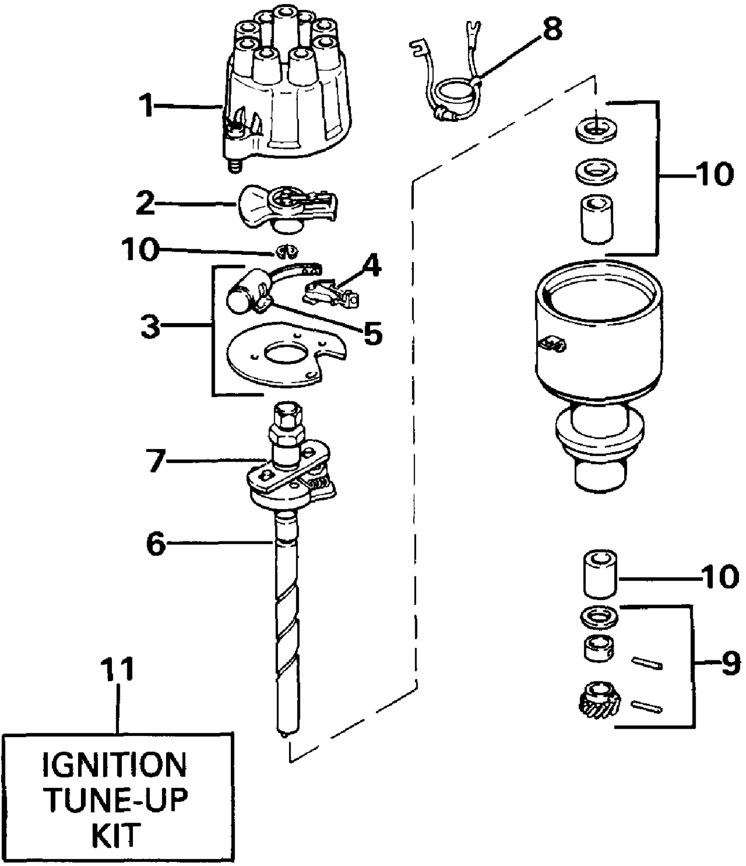 DISTRIBUTOR - 5.7 LITRE