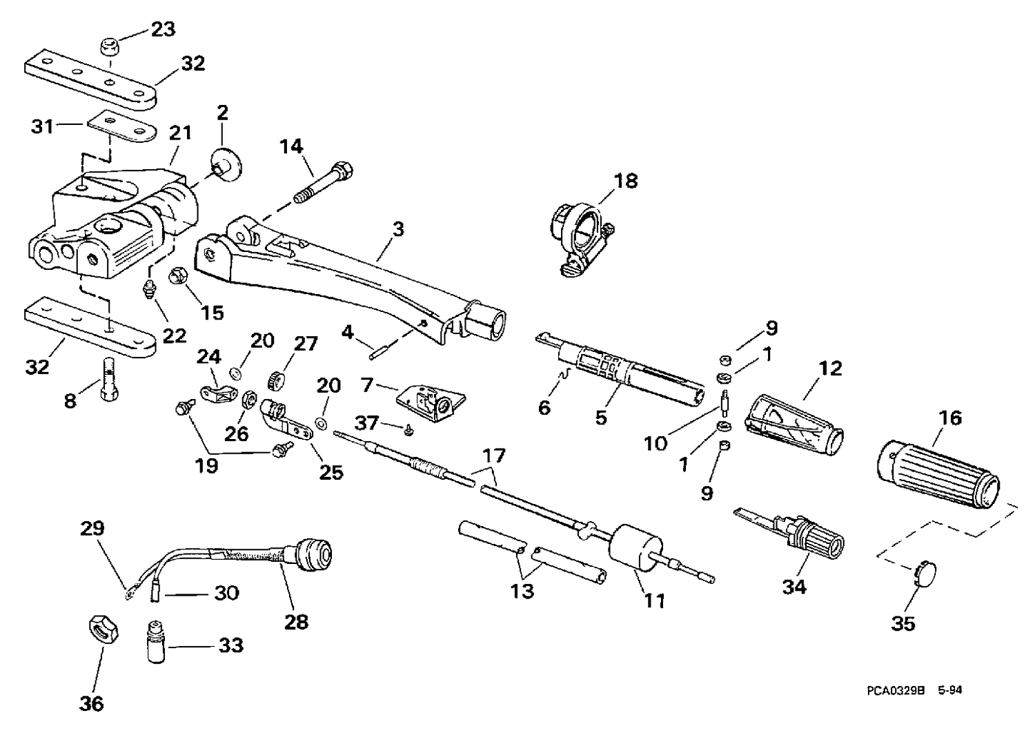 STEERING HANDLE