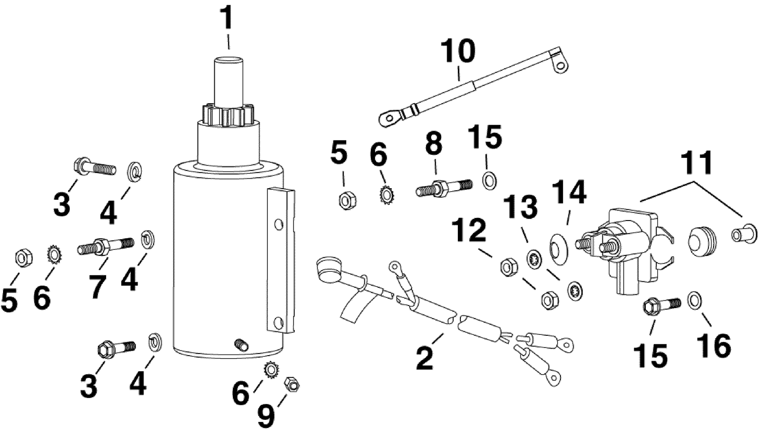 ELECTRIC STARTER & SOLENOID