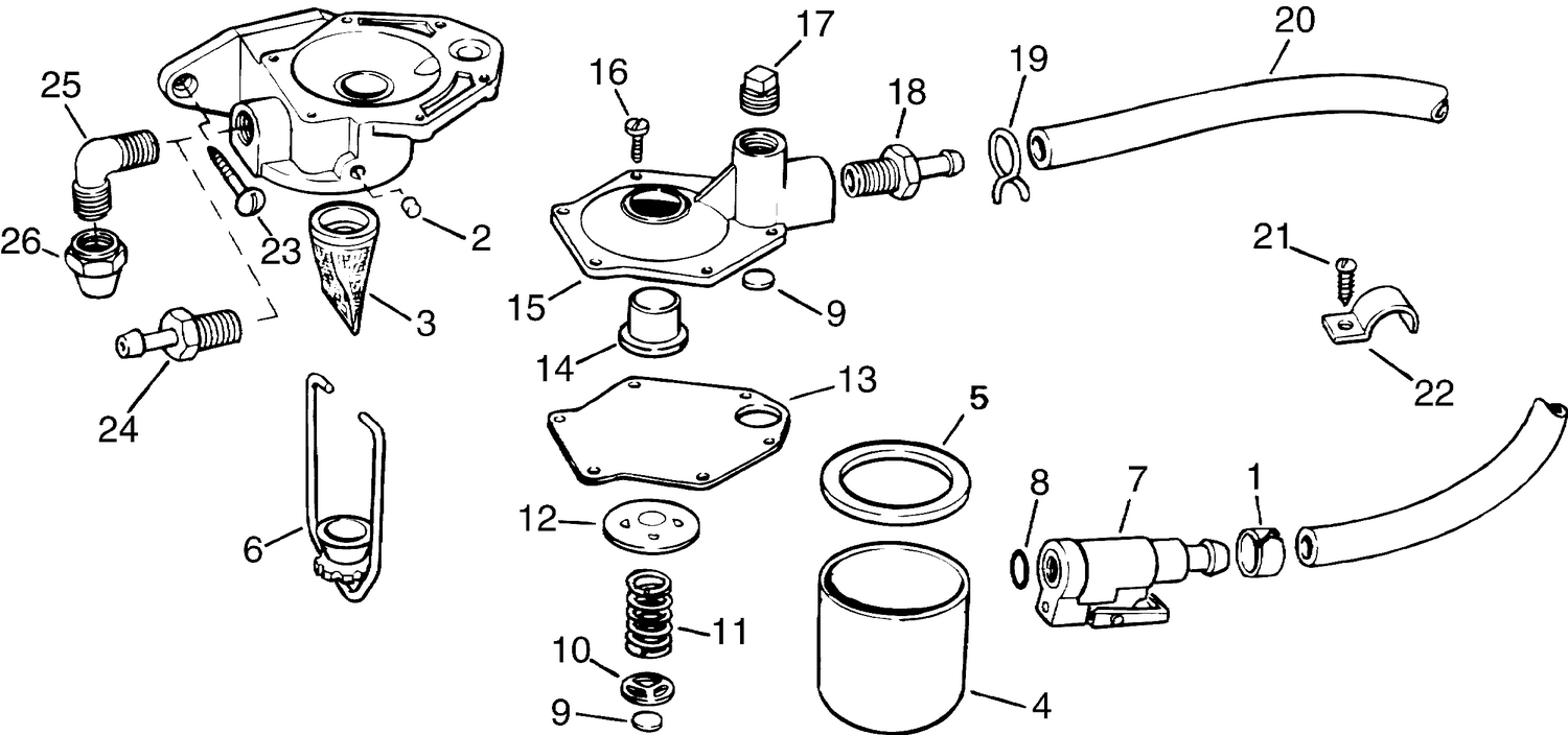 PRIMER PUMP KIT WITH FILTER (FUEL)