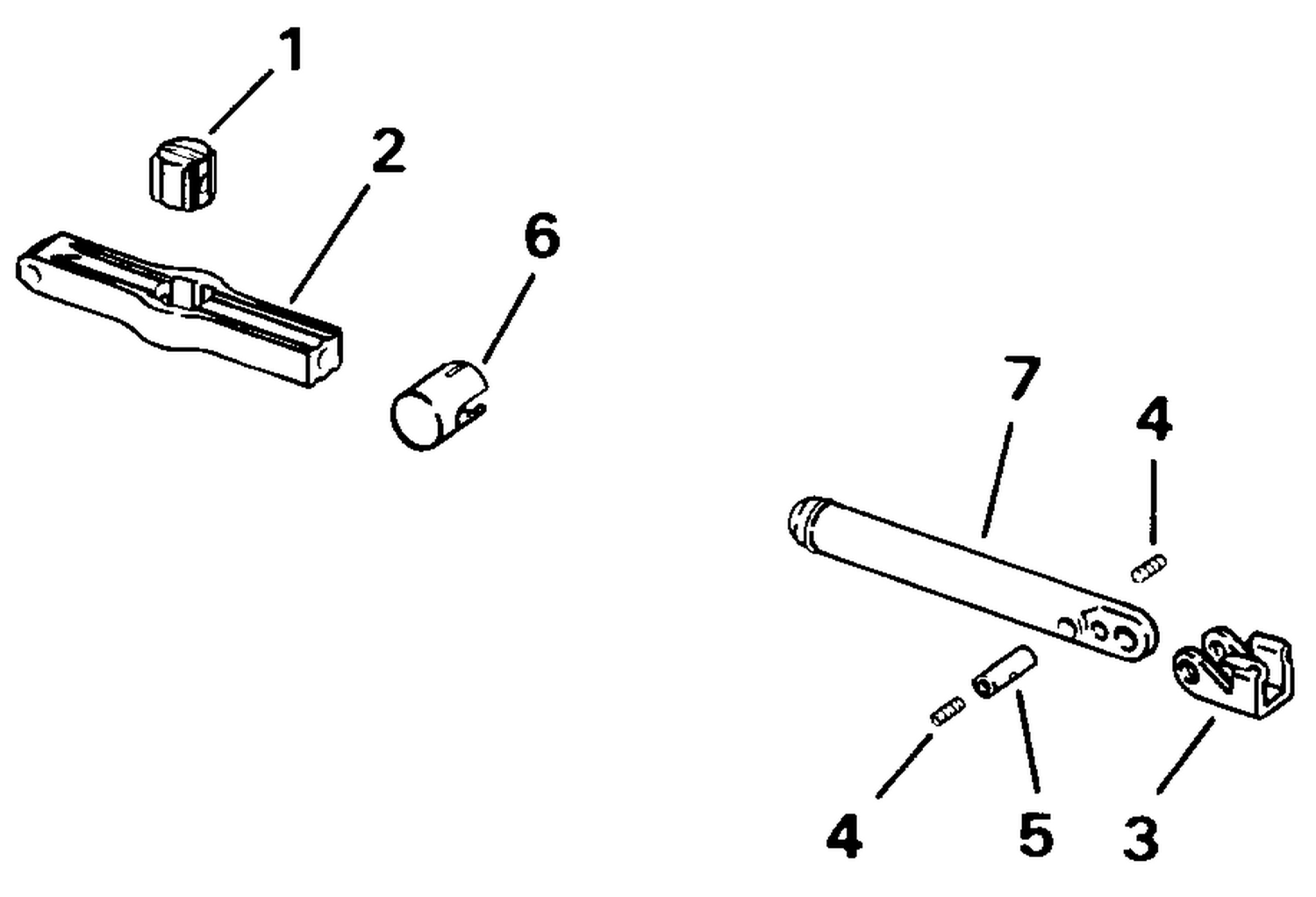 CABLE ADAPTER KIT - 2 & 4 LEVER - FOR LONG LIFE CABLES