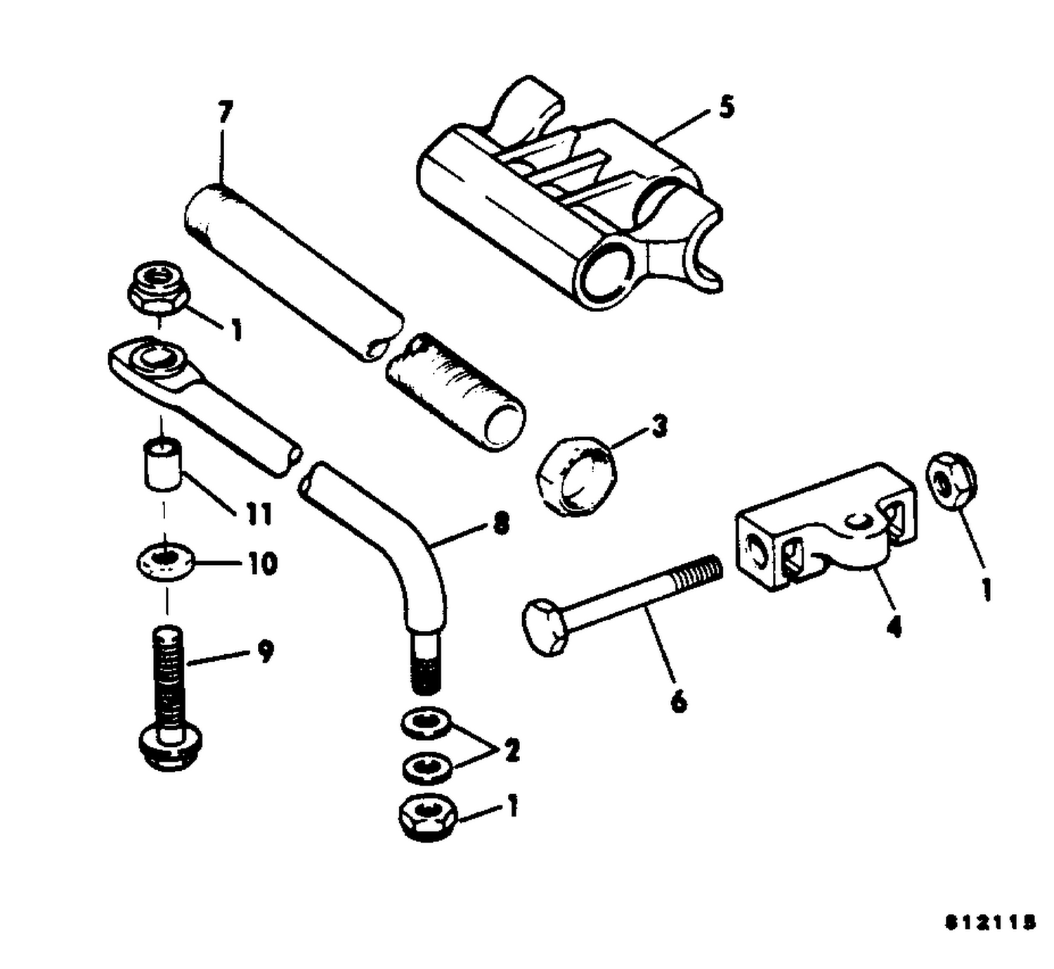 DUAL CABLE STEERING CONNECTOR KIT-PARALLEL ENTRY 70-235