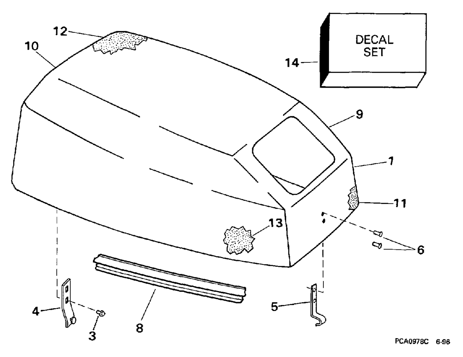 ENGINE COVER - JOHNSON