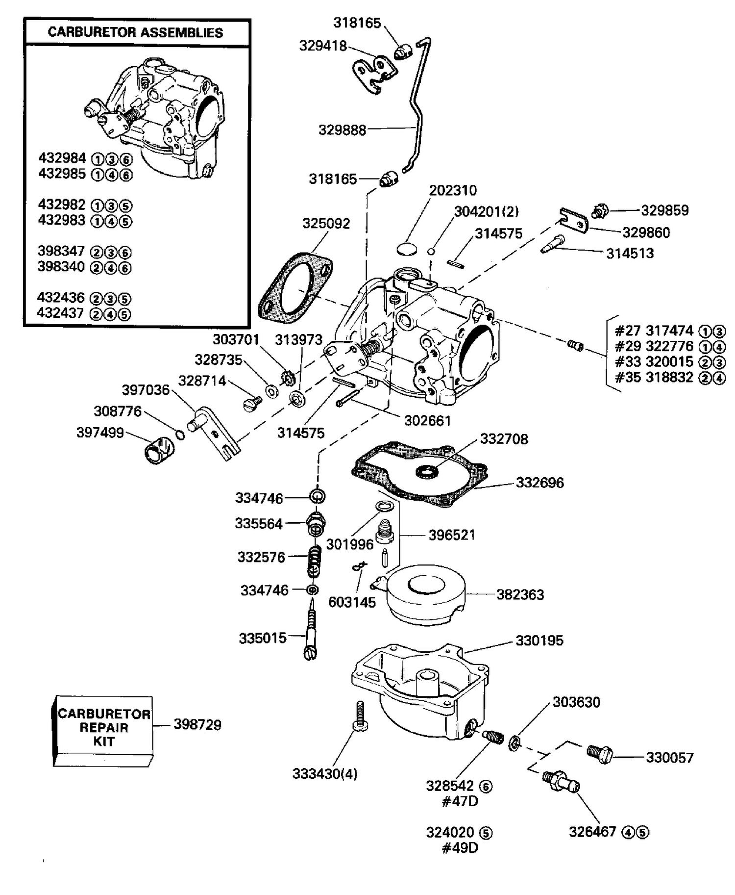 Assembly diagram
