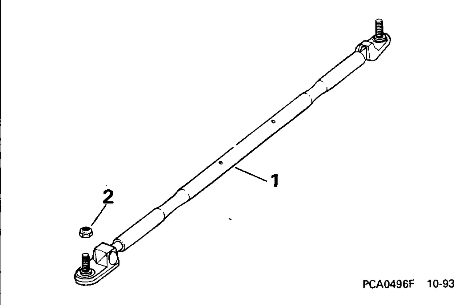 ADJUSTABLE TIE BAR KIT - 40 THRU 250