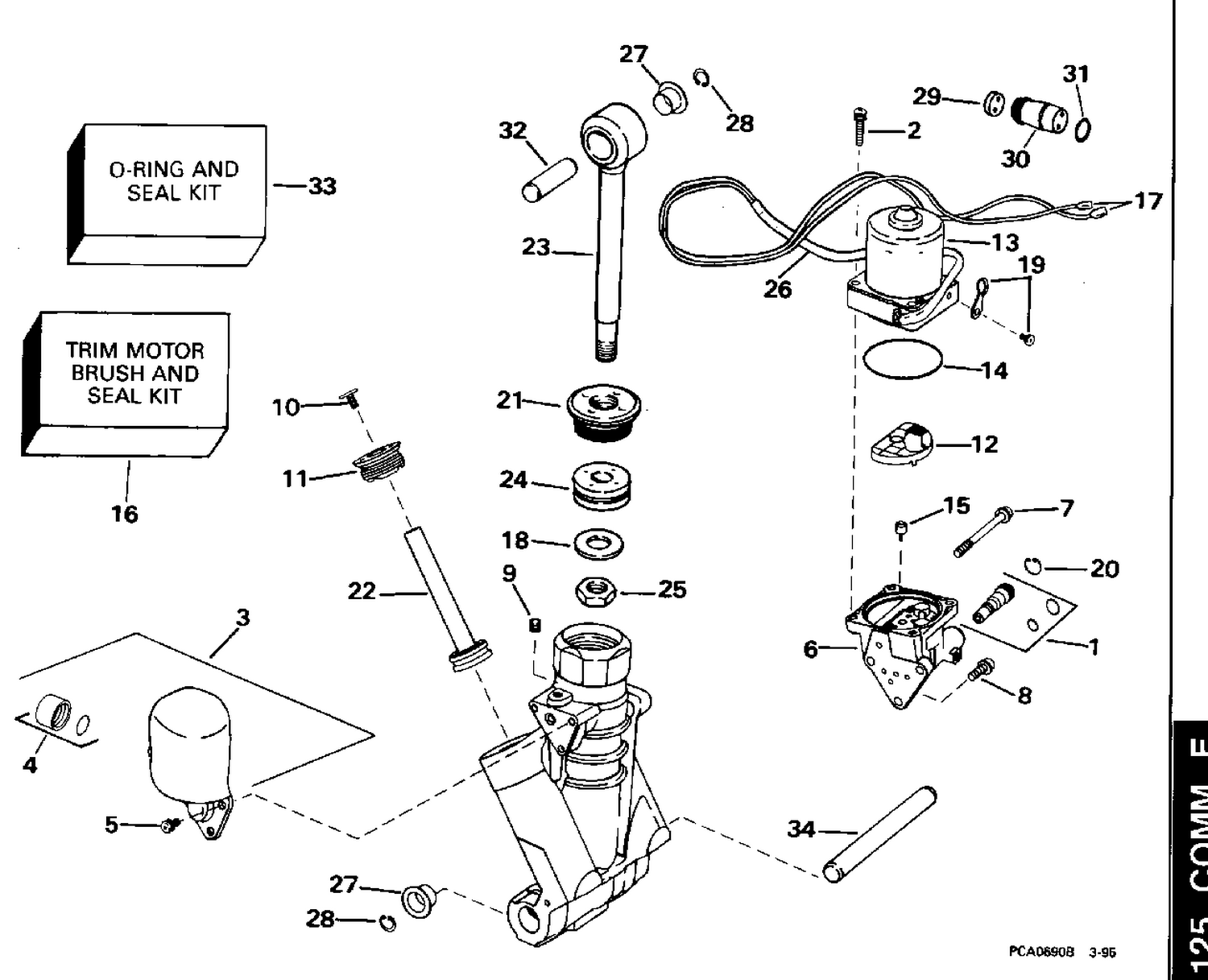 POWER TRIM/TILT HYDRAULIC ASSEMBLY