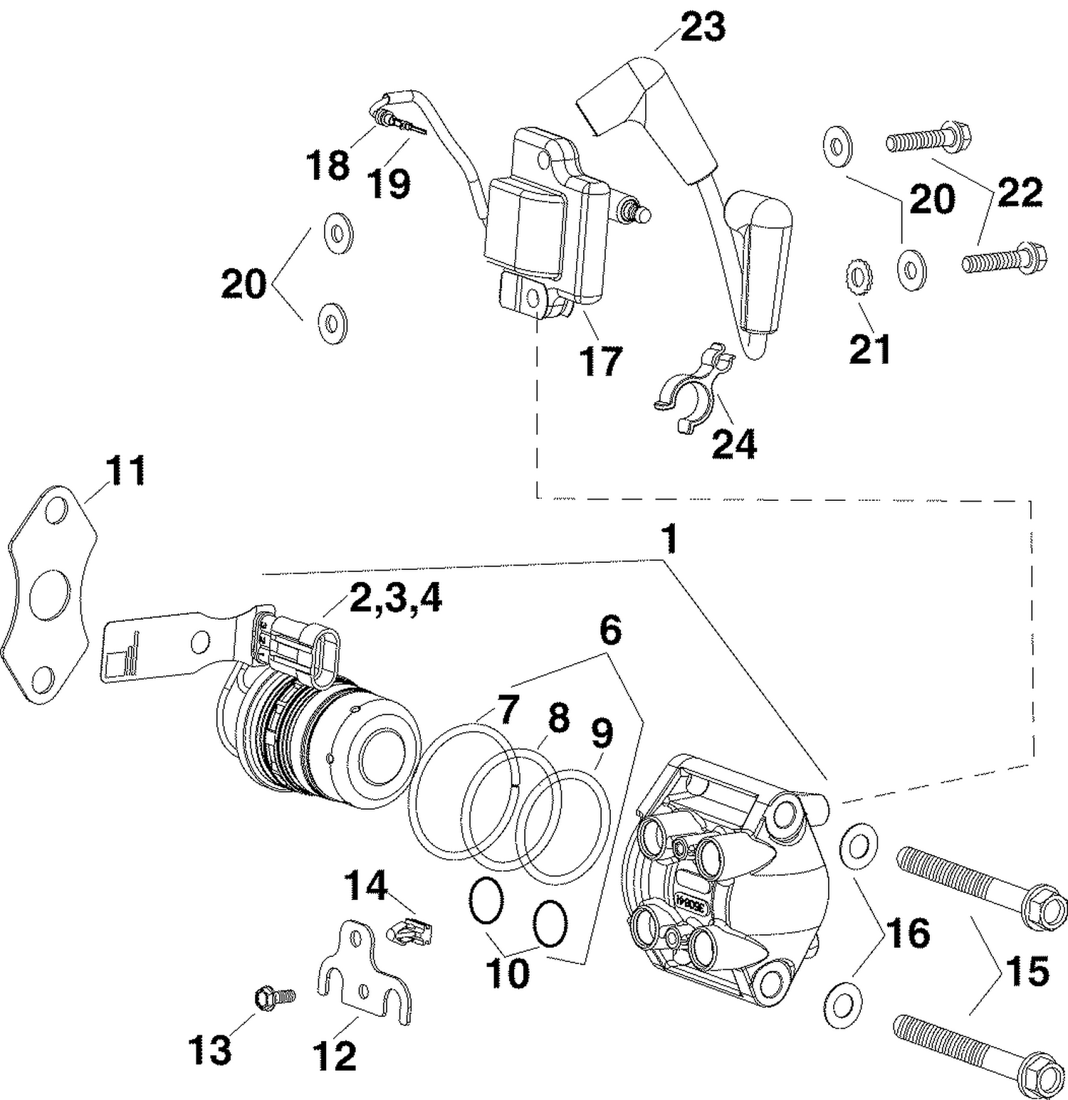 FUEL INJECTOR & IGNITION COIL