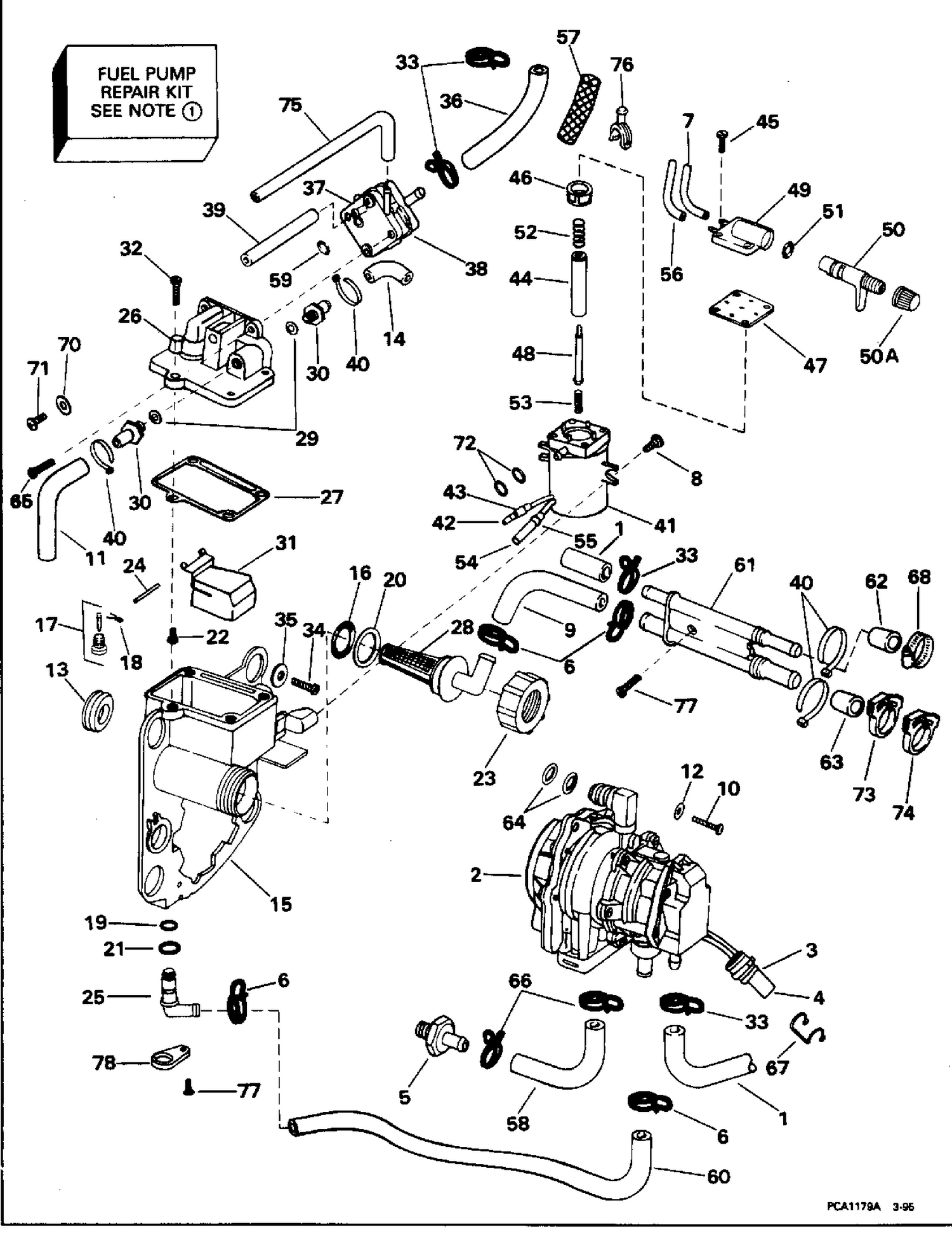 FUEL BRACKET & COMPONENTS