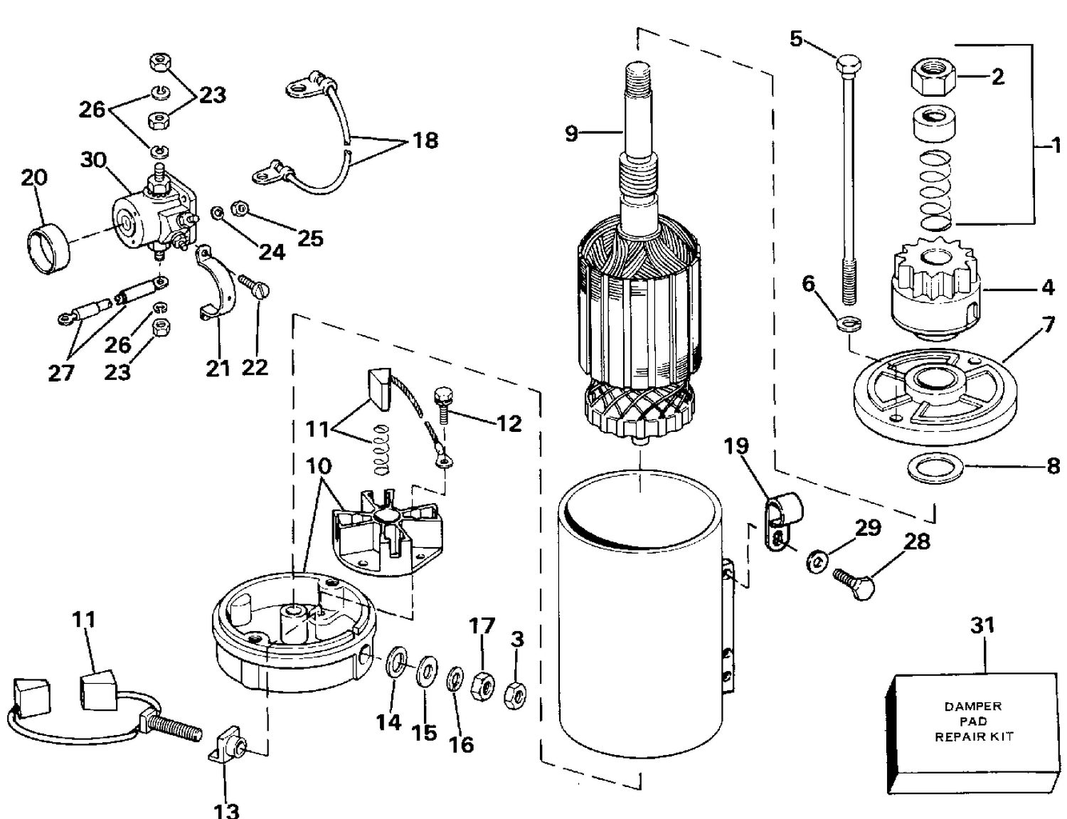 ELECTRIC STARTER & SOLENOID
