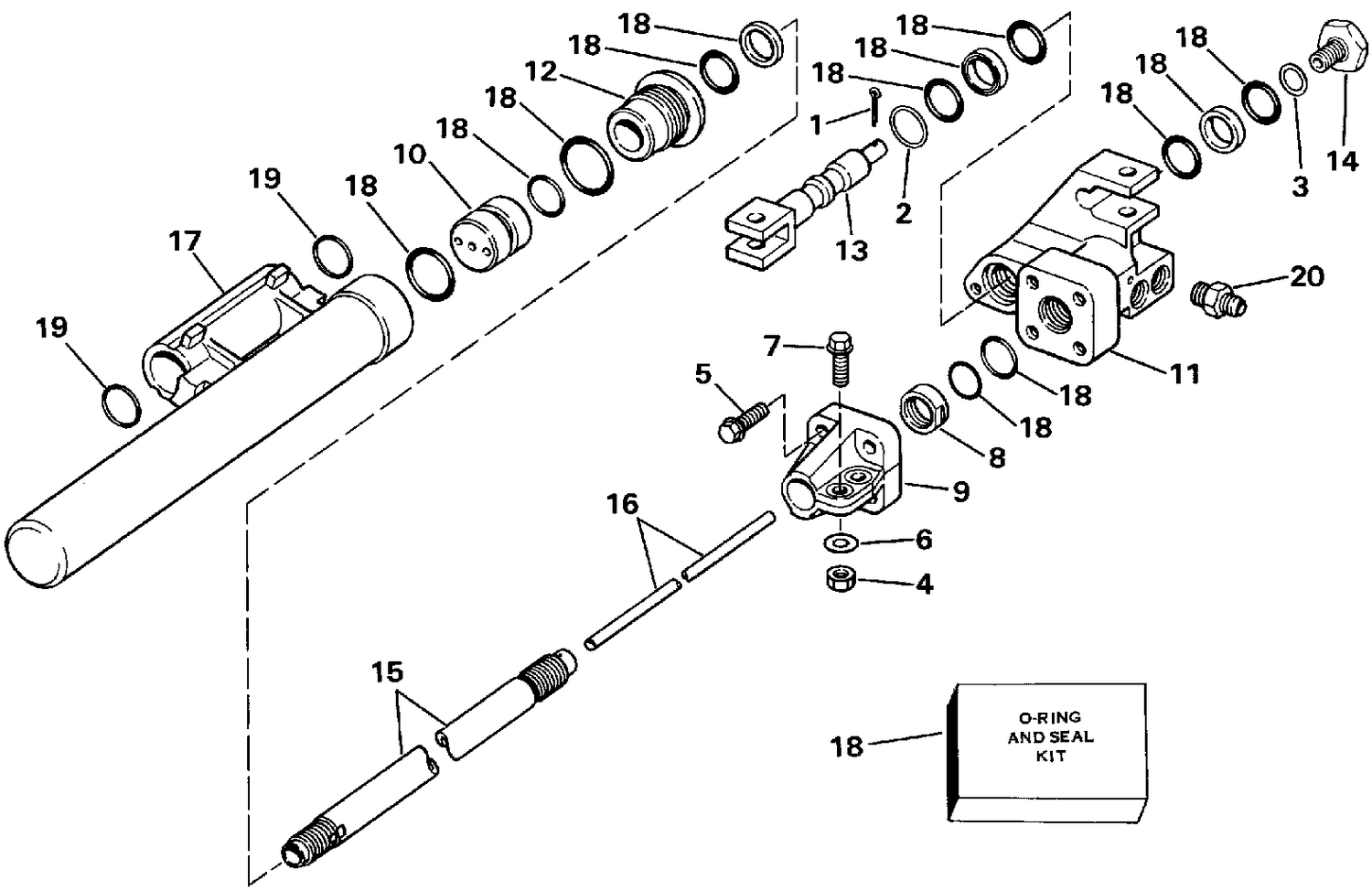 CYLINDER & VALVE ASSEMBLY