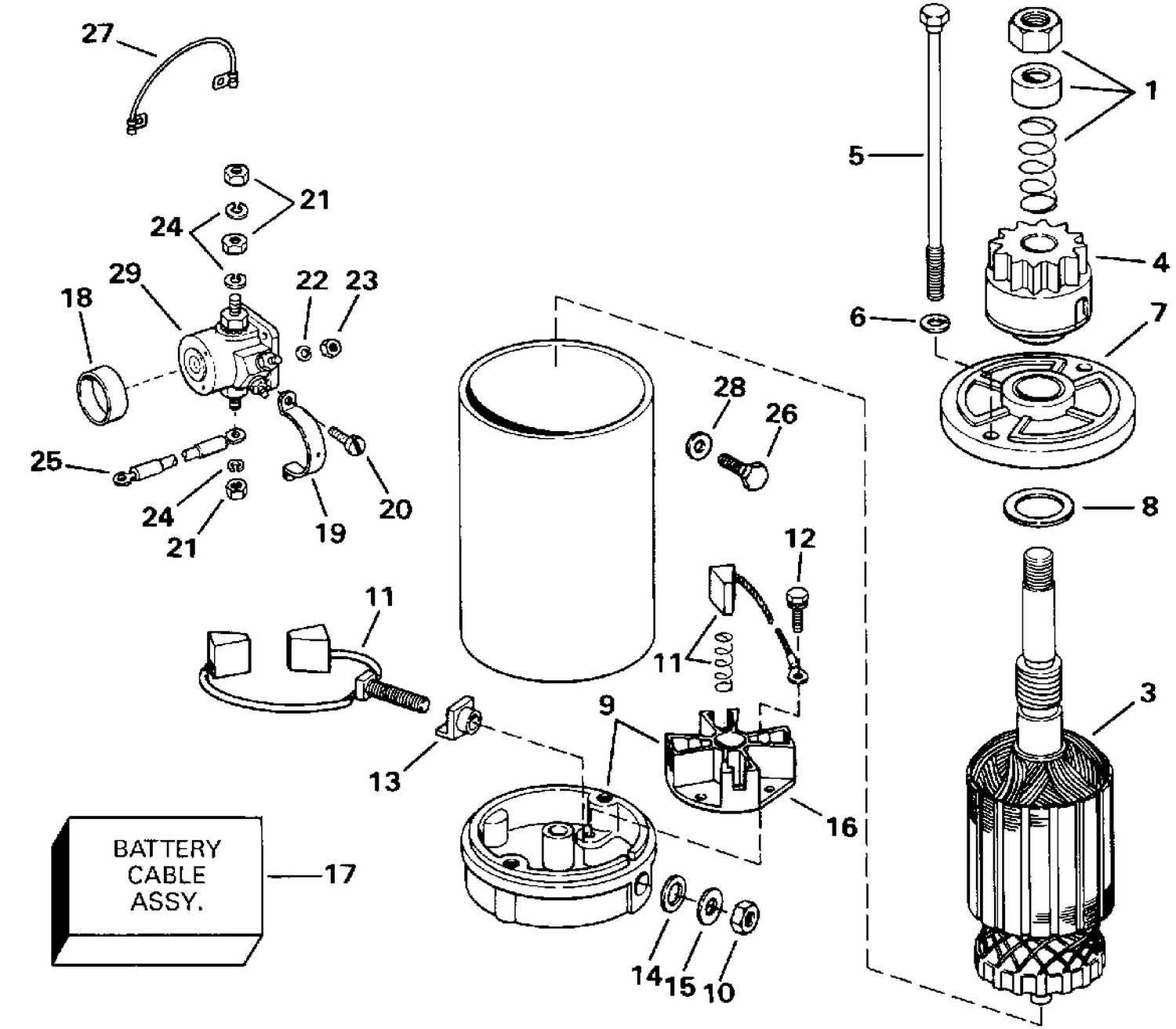 ELECTRIC STARTER & SOLENOID
