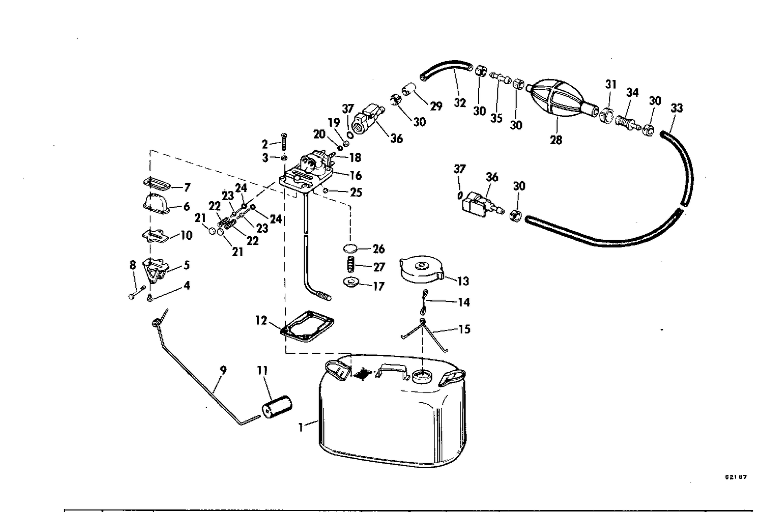 FUEL TANK-6 GALLON