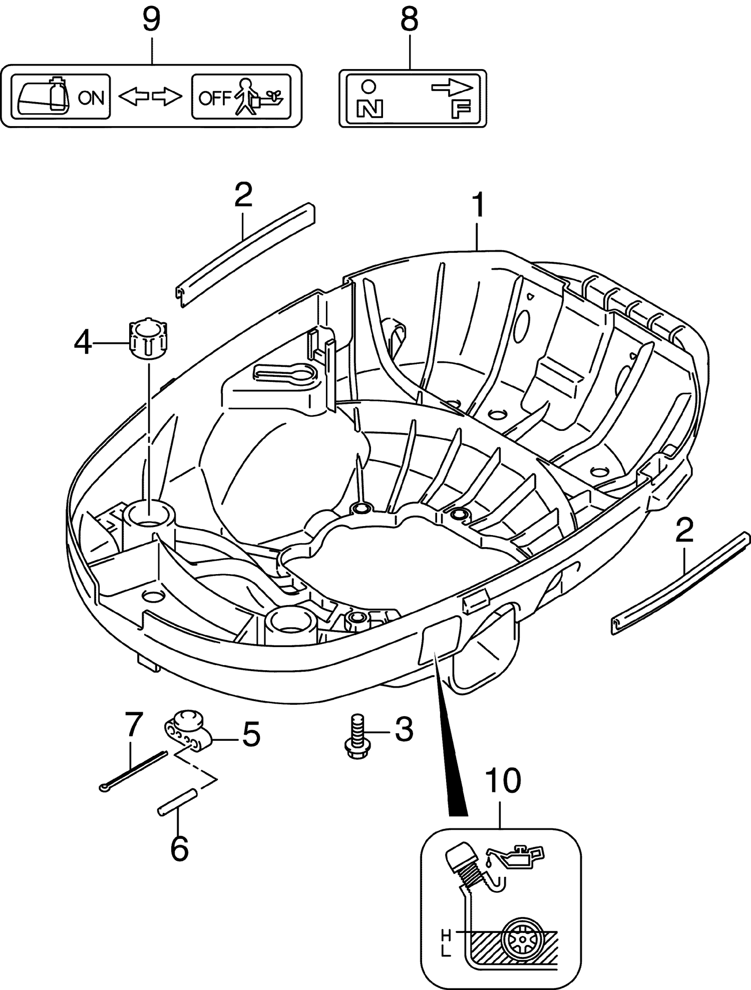 LOWER ENGINE COVER