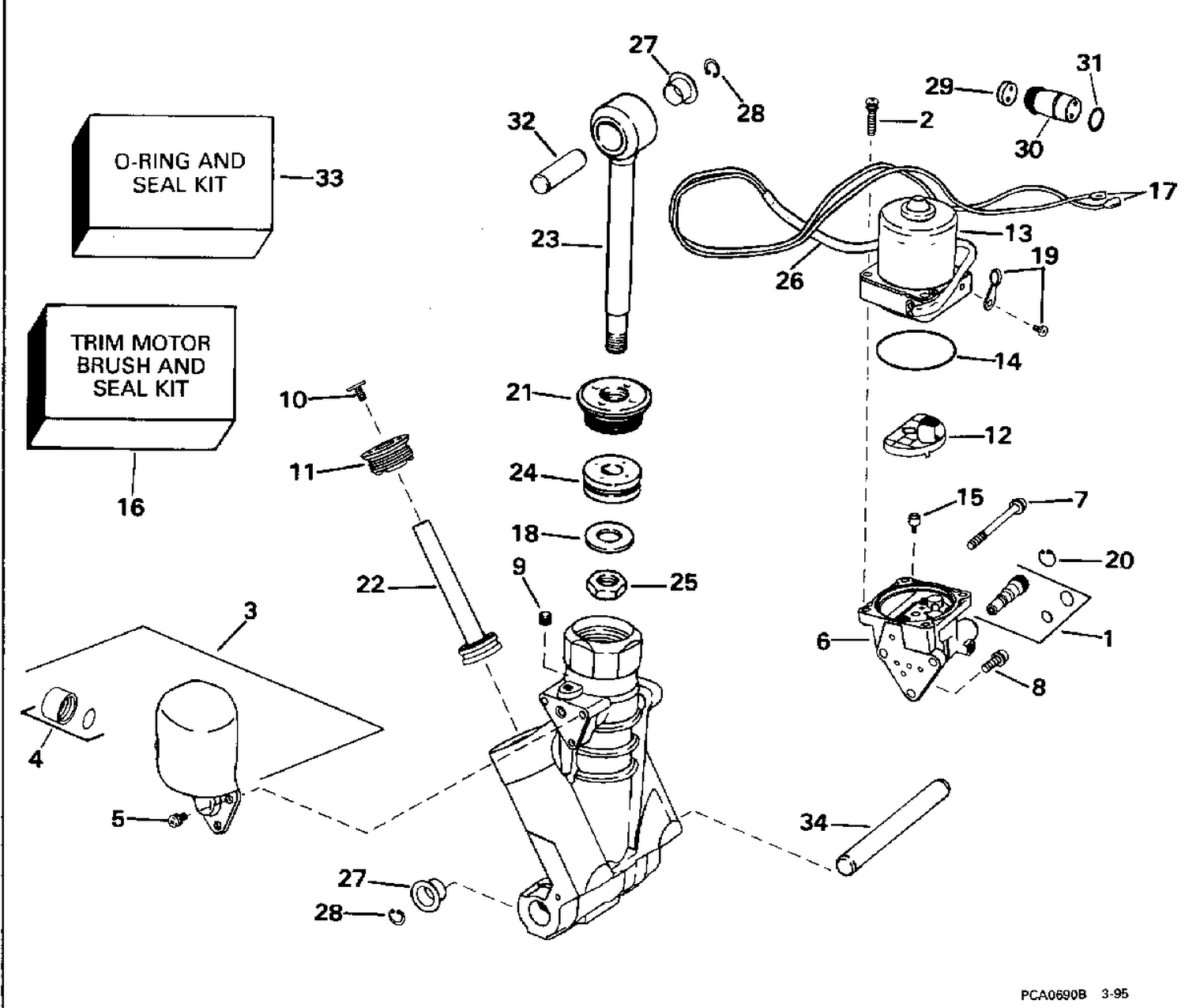 POWER TRIM/TILT HYDRAULIC ASSEMBLY