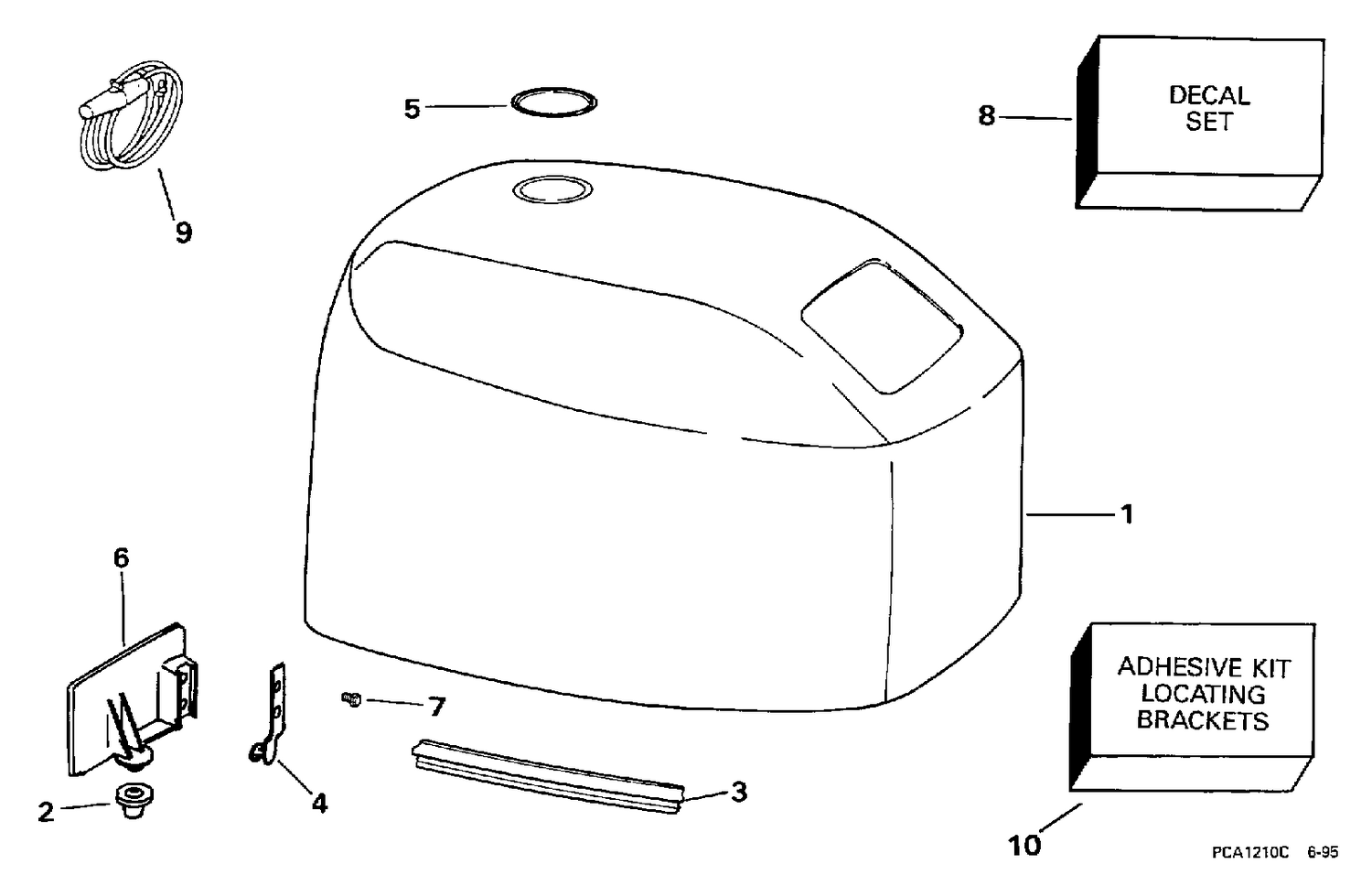 ENGINE COVER -- EVINRUDE