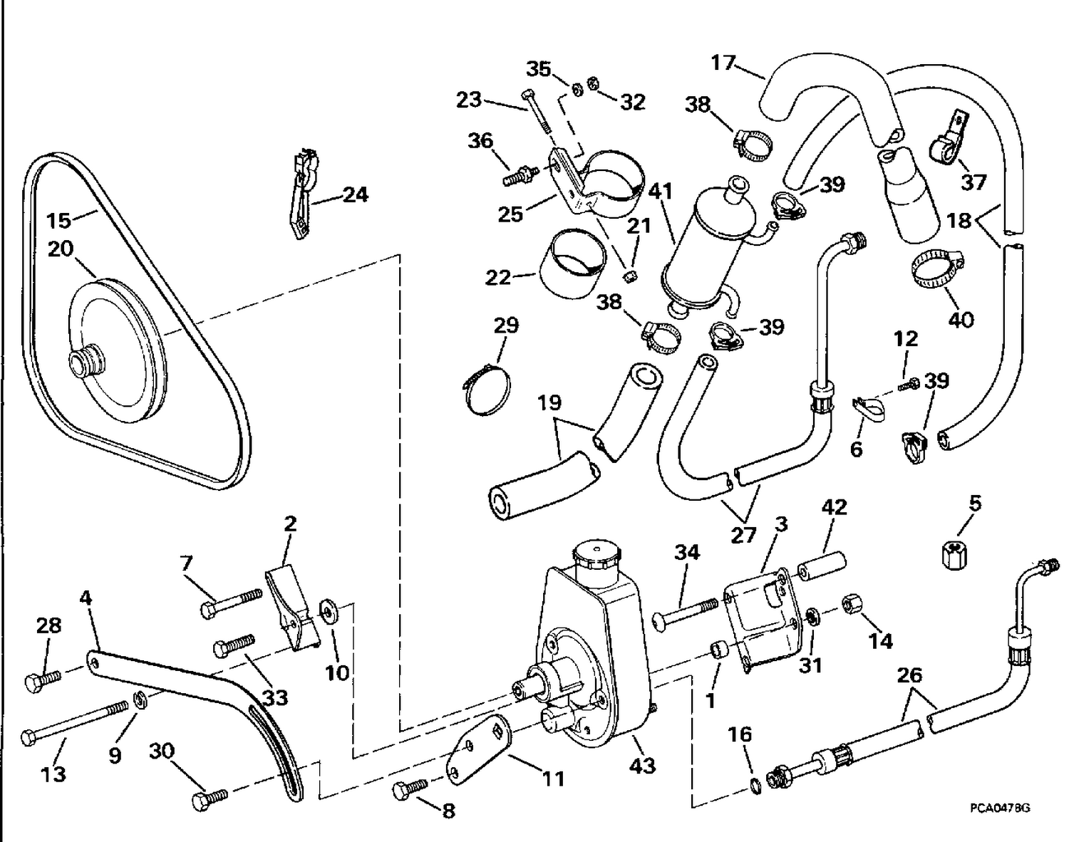 POWER STEERING PUMP
