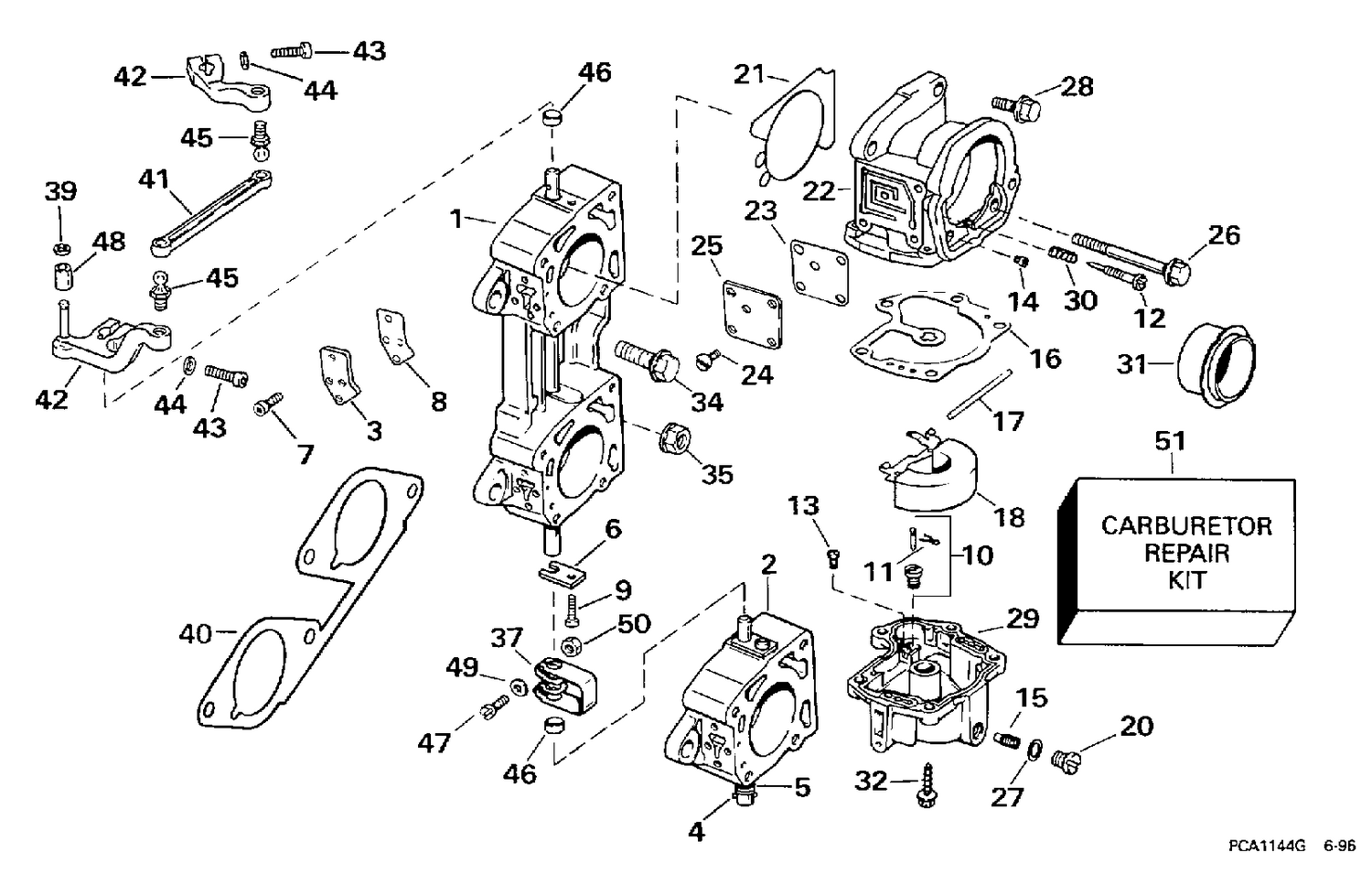 CARBURETOR & LINKAGE