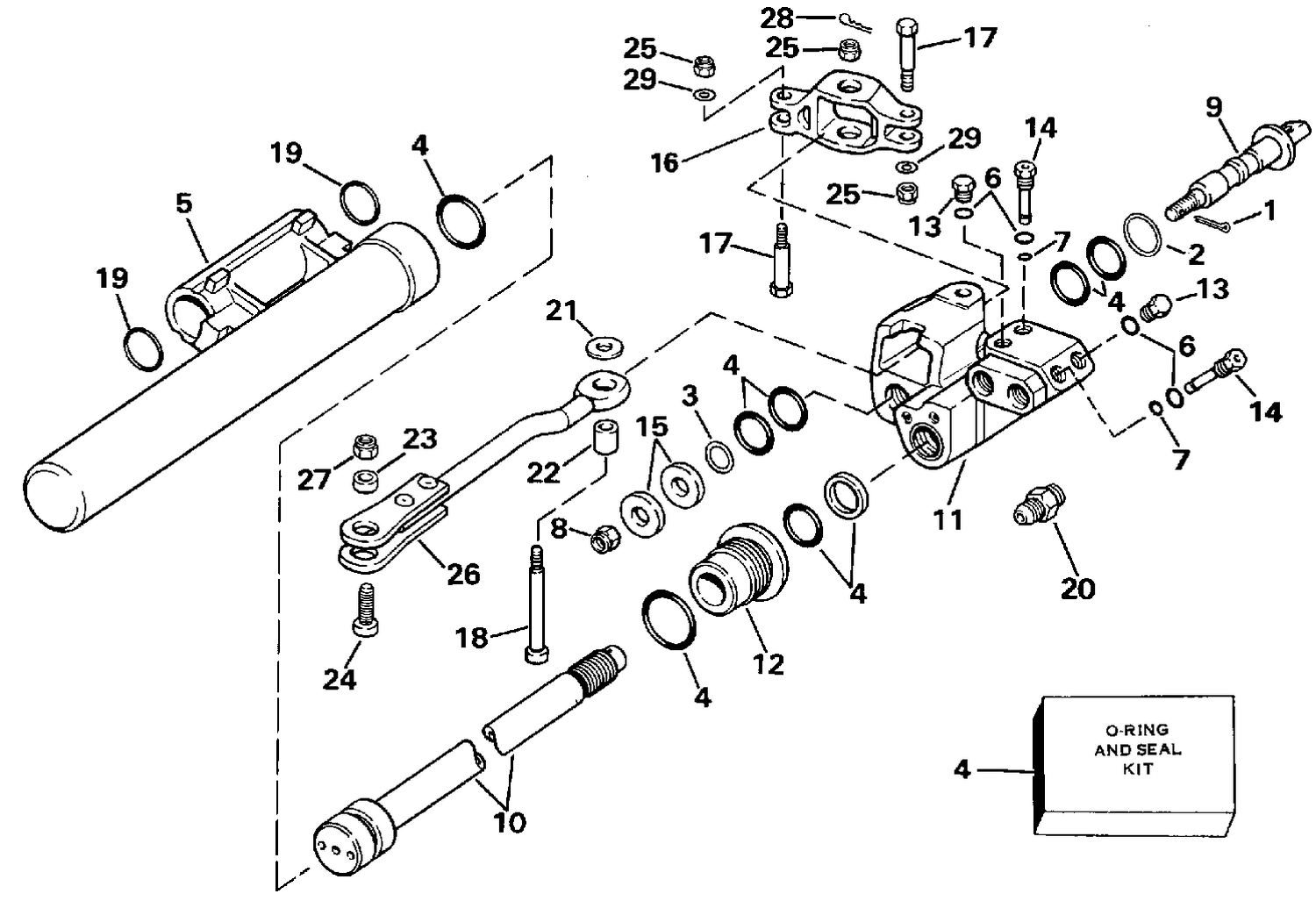CYLINDER & VALVE ASSEMBLY