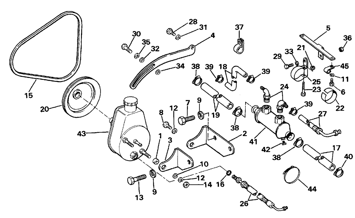 POWER STEERING PUMP