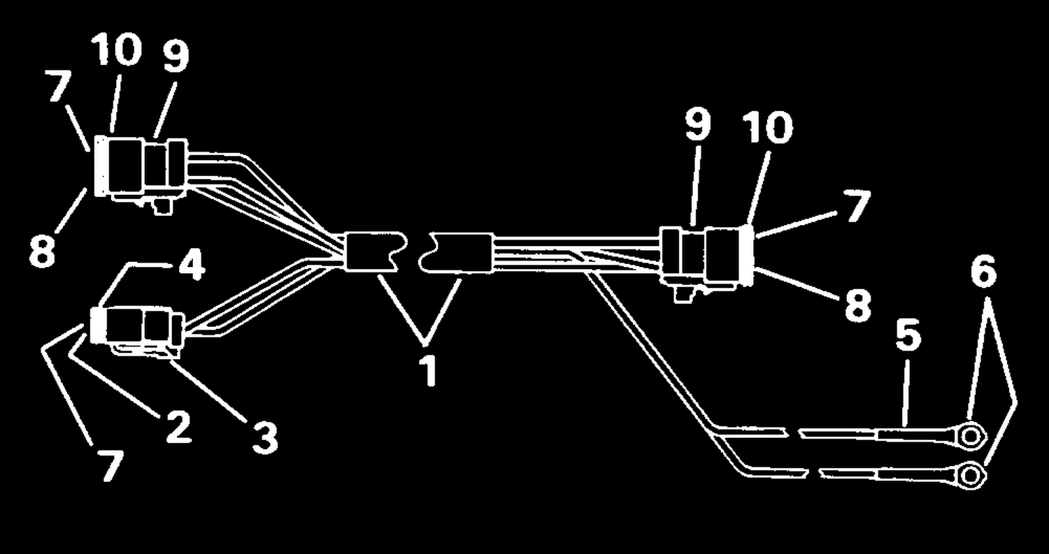 REMOTE TRIM/TILT CABLE
