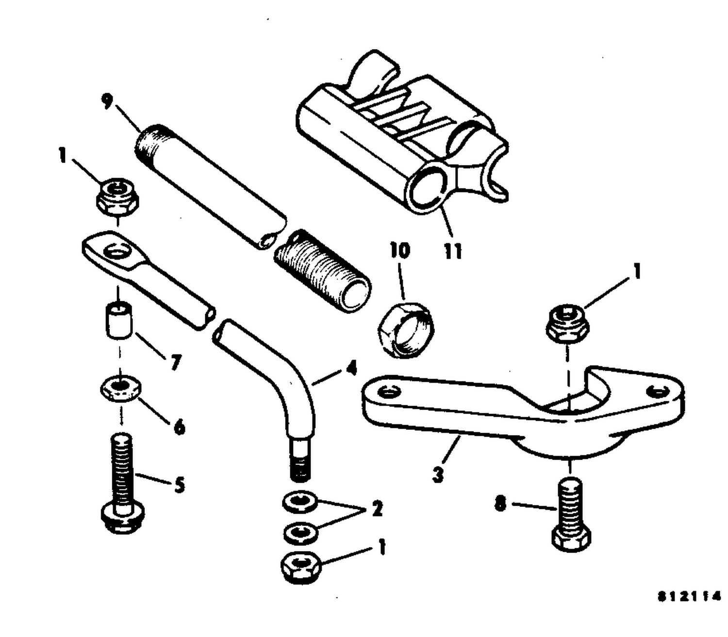 DUAL CABLE STEERING CONNECTOR KIT-OPPOSITE ENTRY 70-235