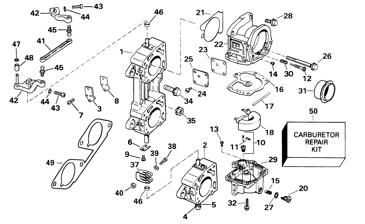 CARBURETOR & LINKAGE