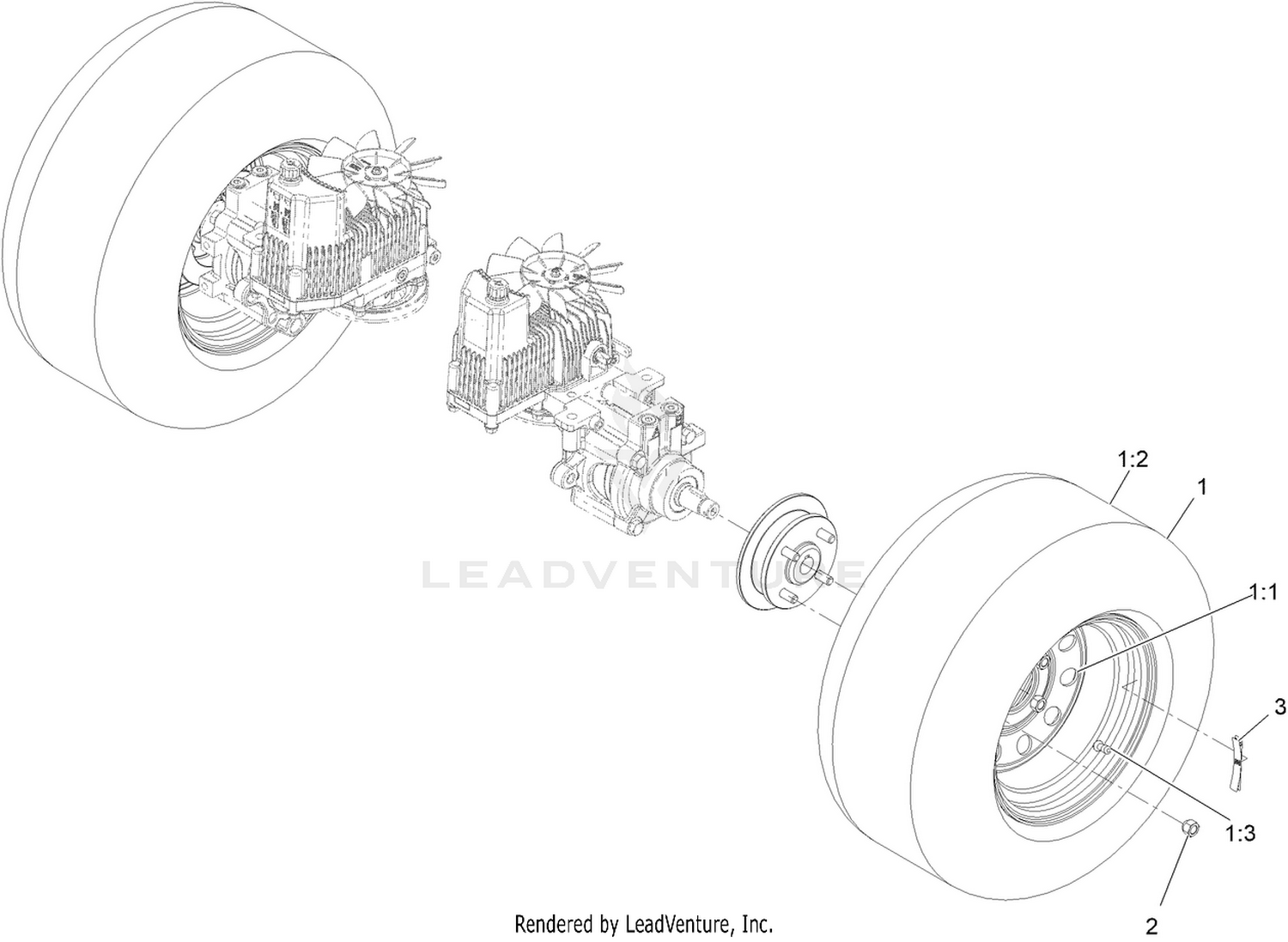 Rear Wheel Assembly