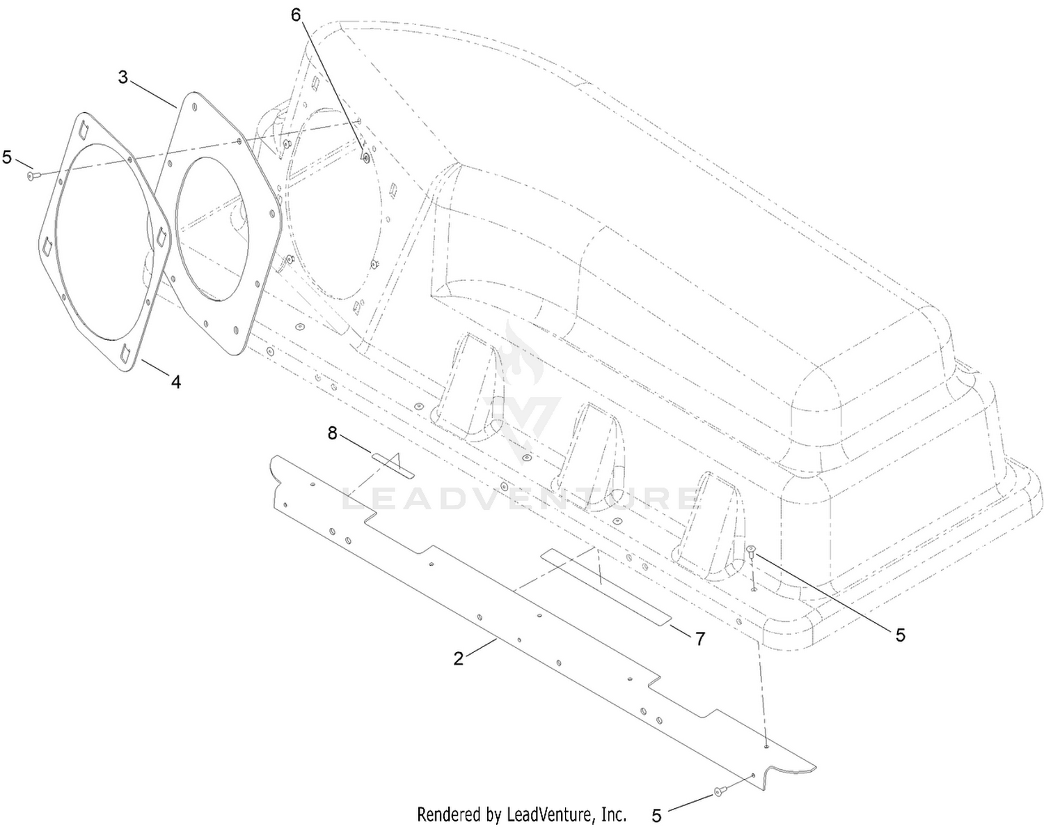 Bagger Top Assembly No. 140-5096