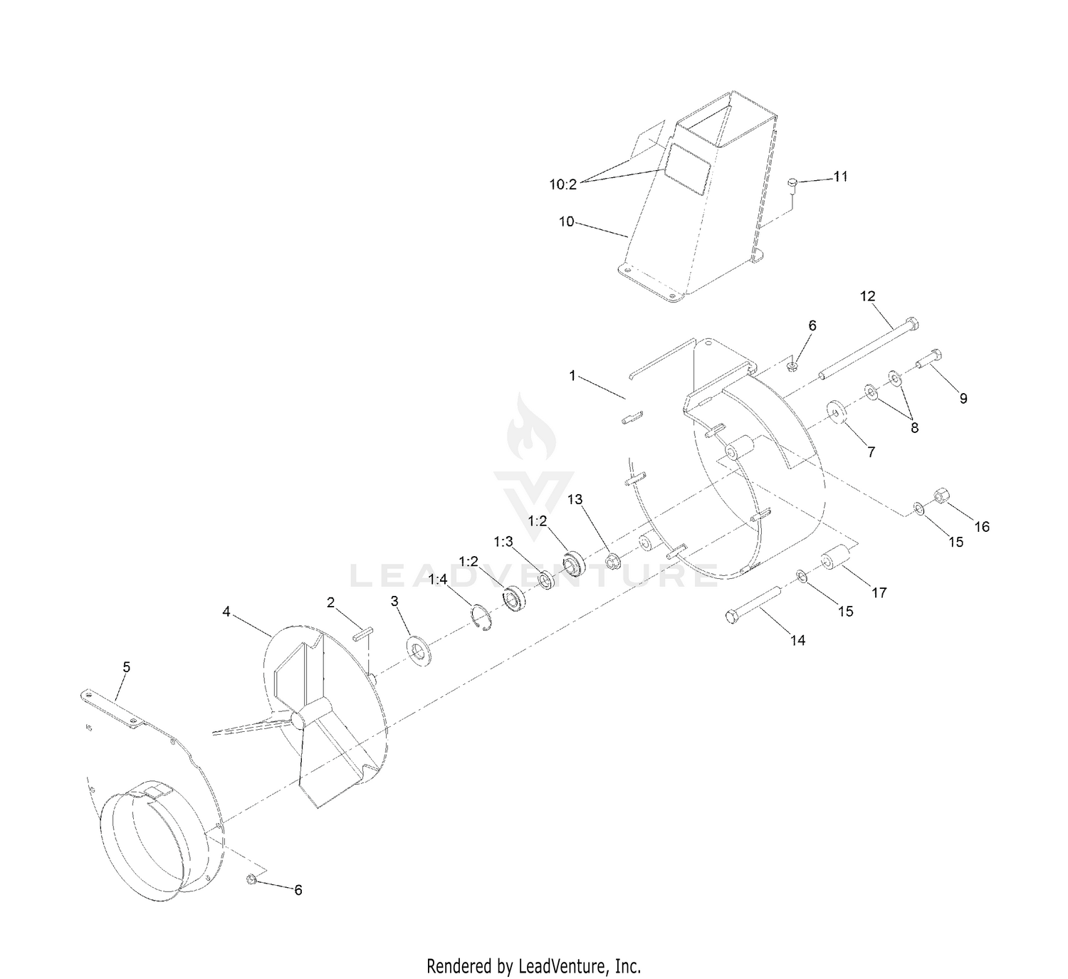 Blower Assembly No. 116-9649