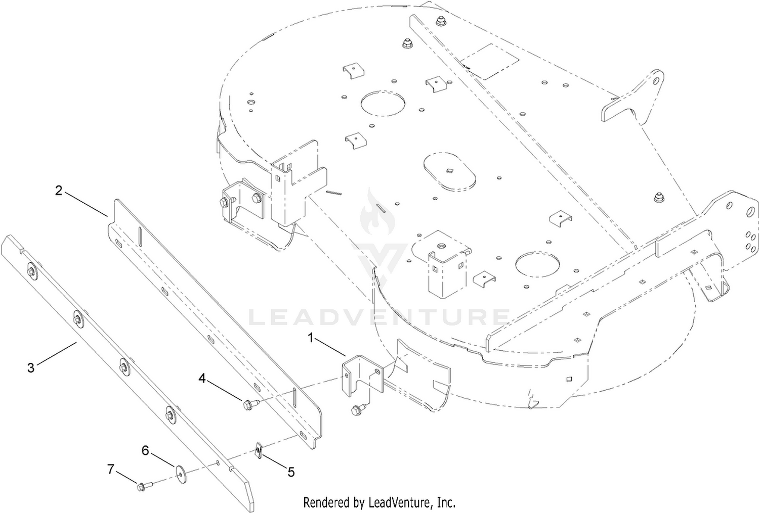 42 Inch Striping Kit Assembly No. 121-5702