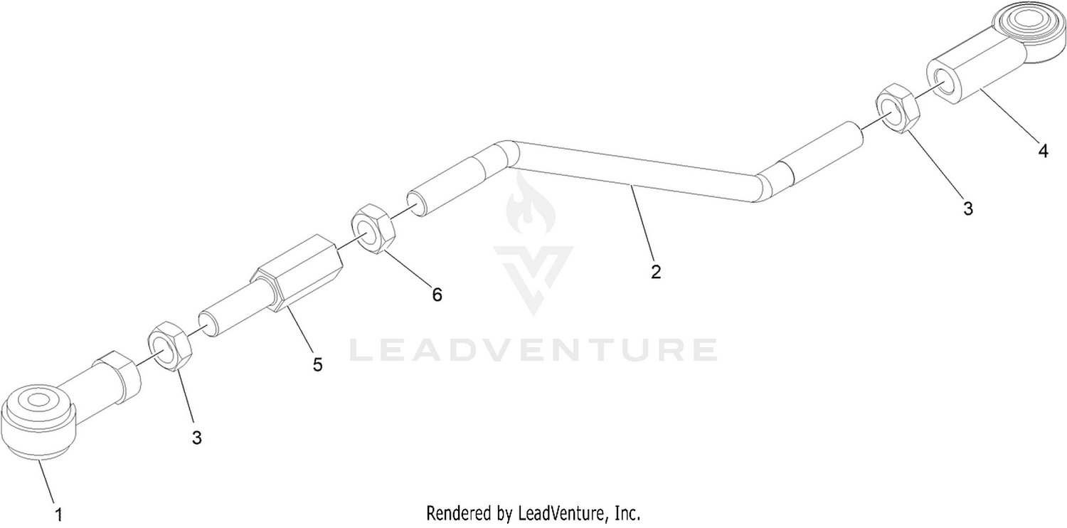 Front Linkage Rod Assembly