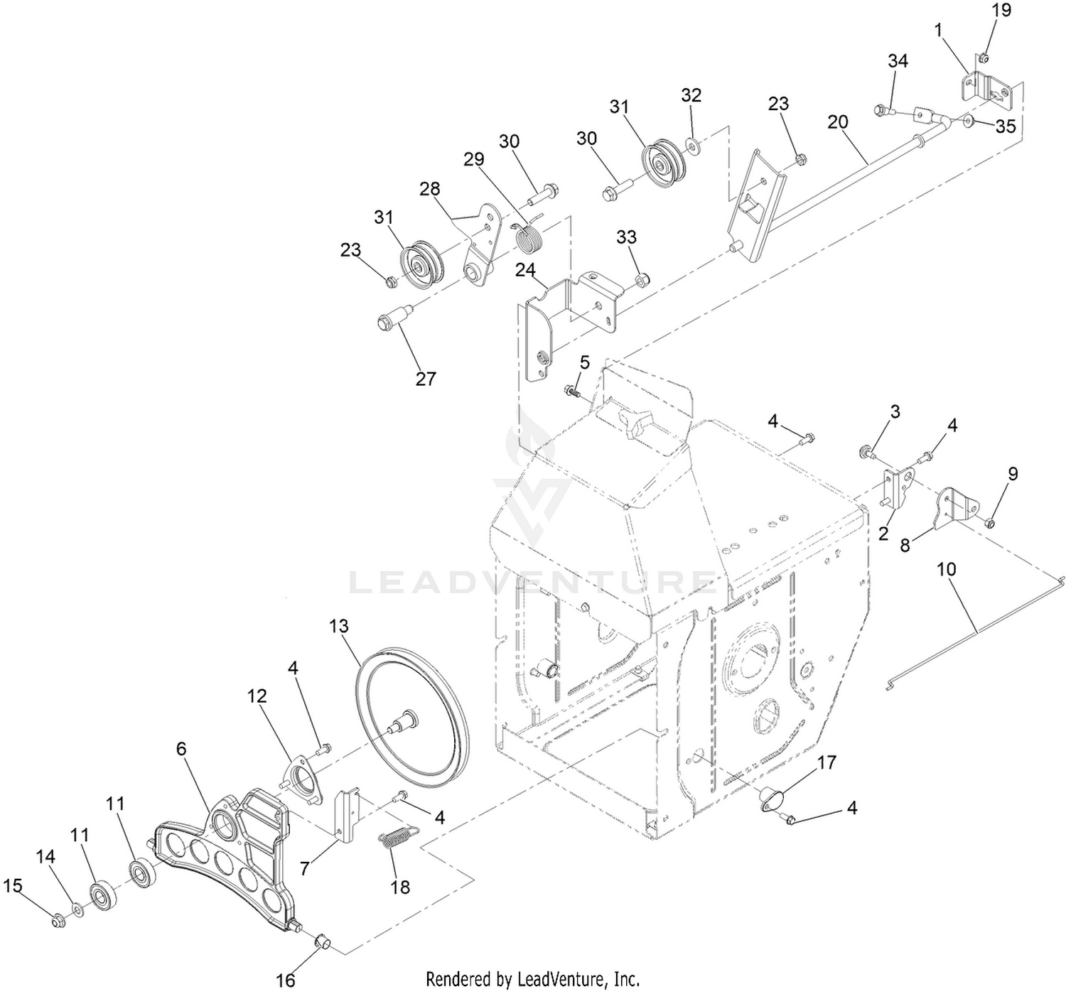 Auger Drive Assembly