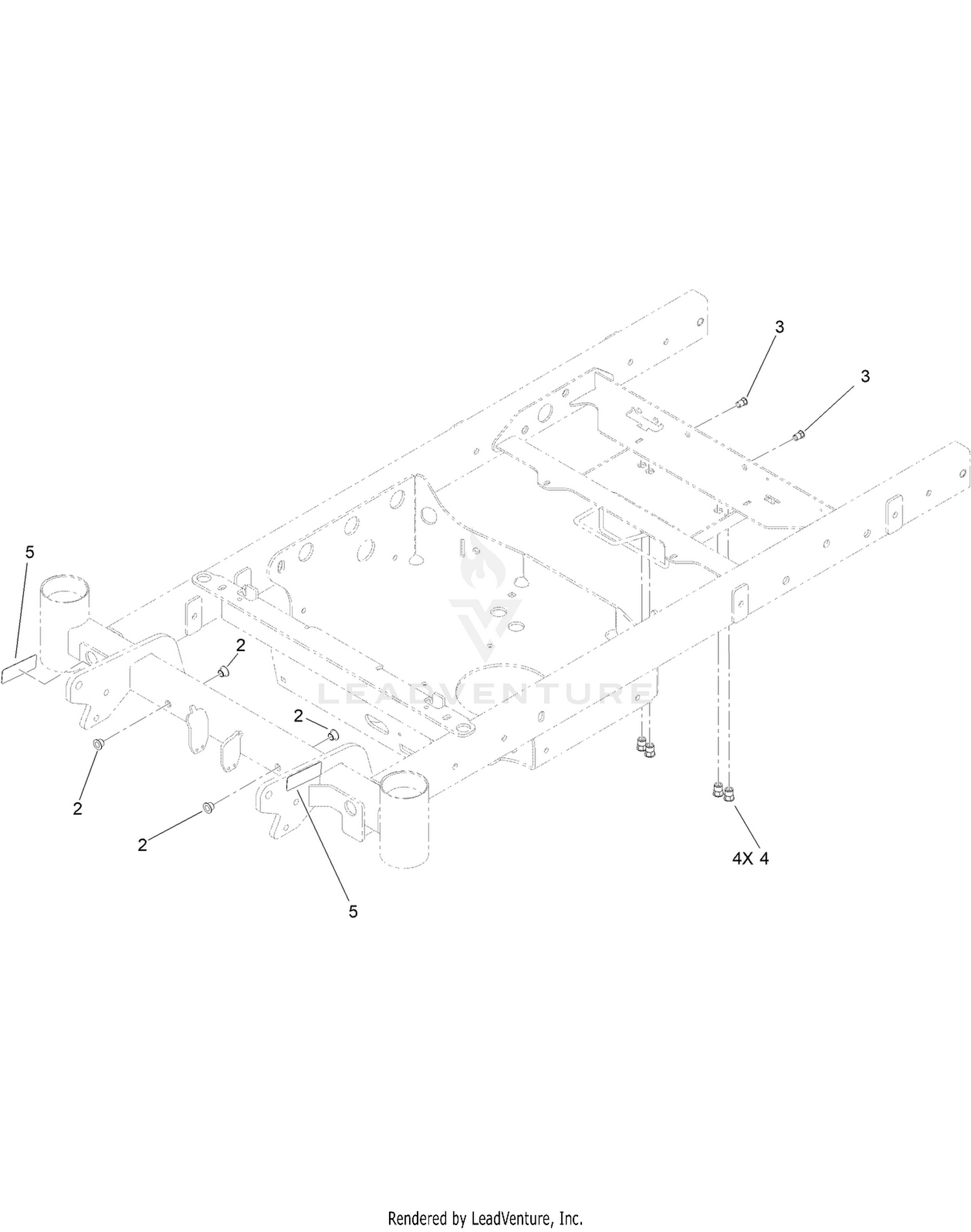 Main Frame Assembly No. 142-7523